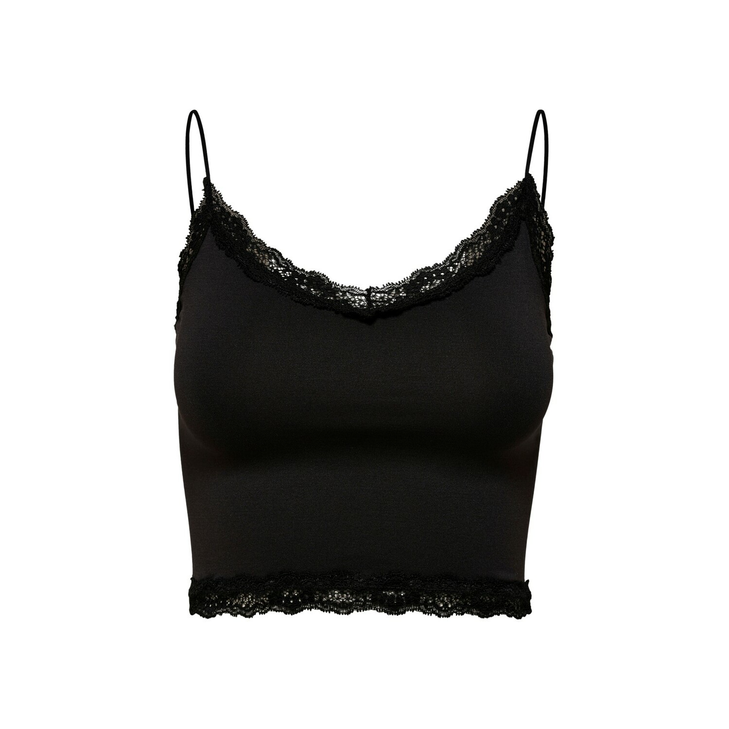 crop top femme only onlvicky lace