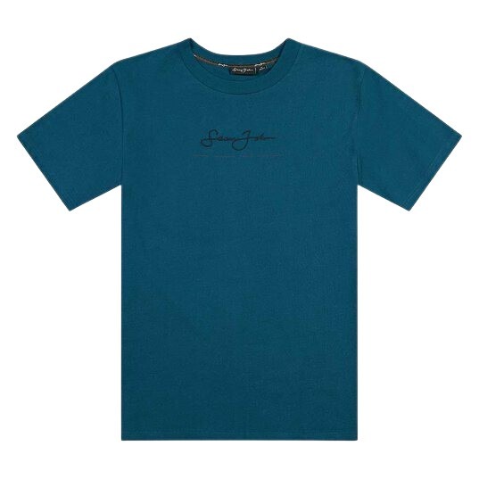 t-shirt à manches courtes sean john script logo essential