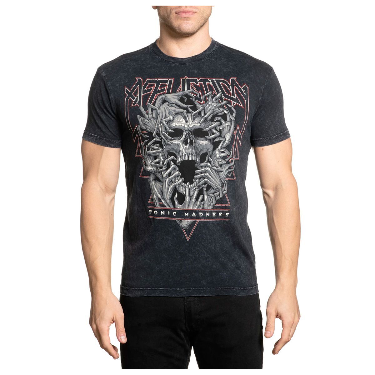 t-shirt affliction sonic madness