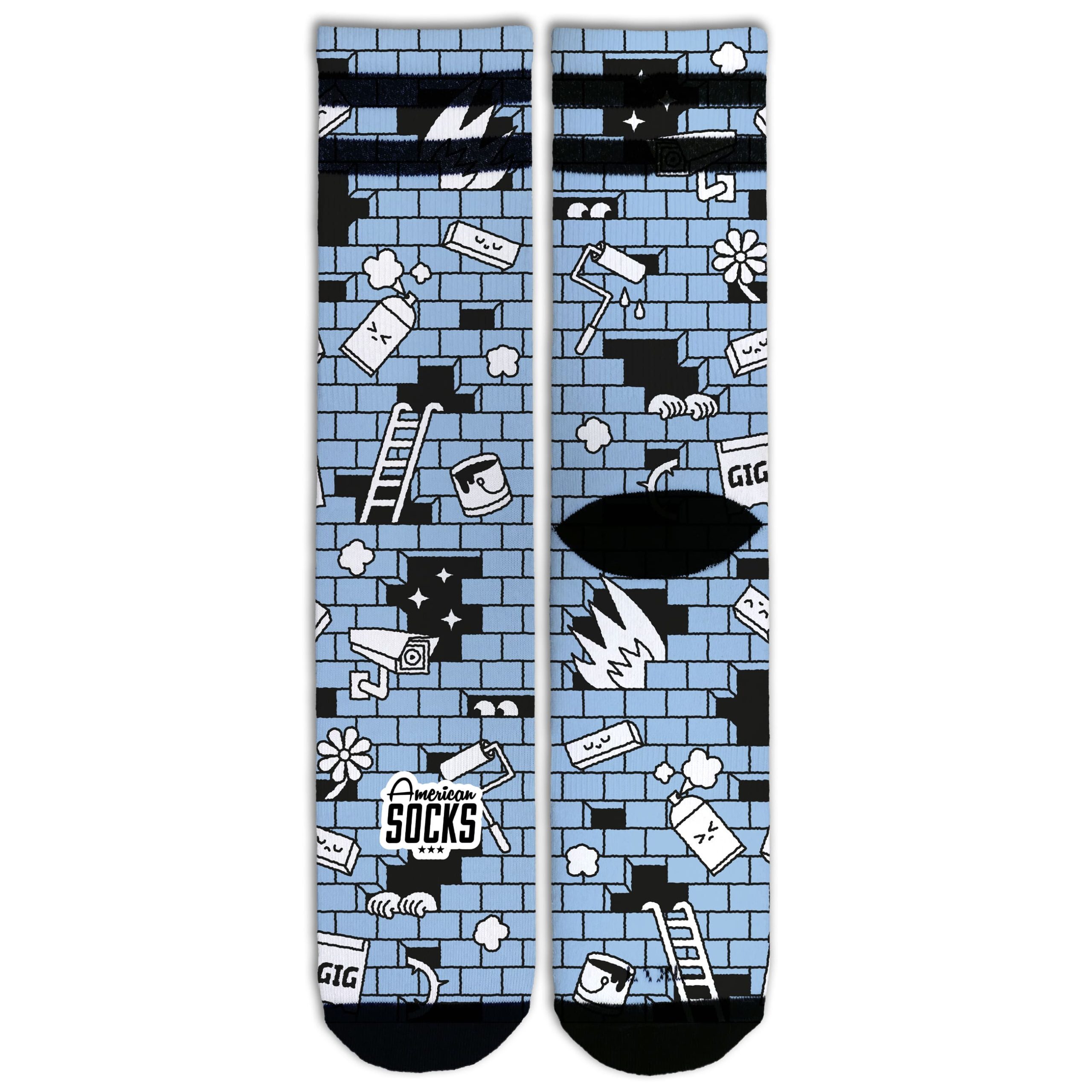 chaussettes american socks the wall