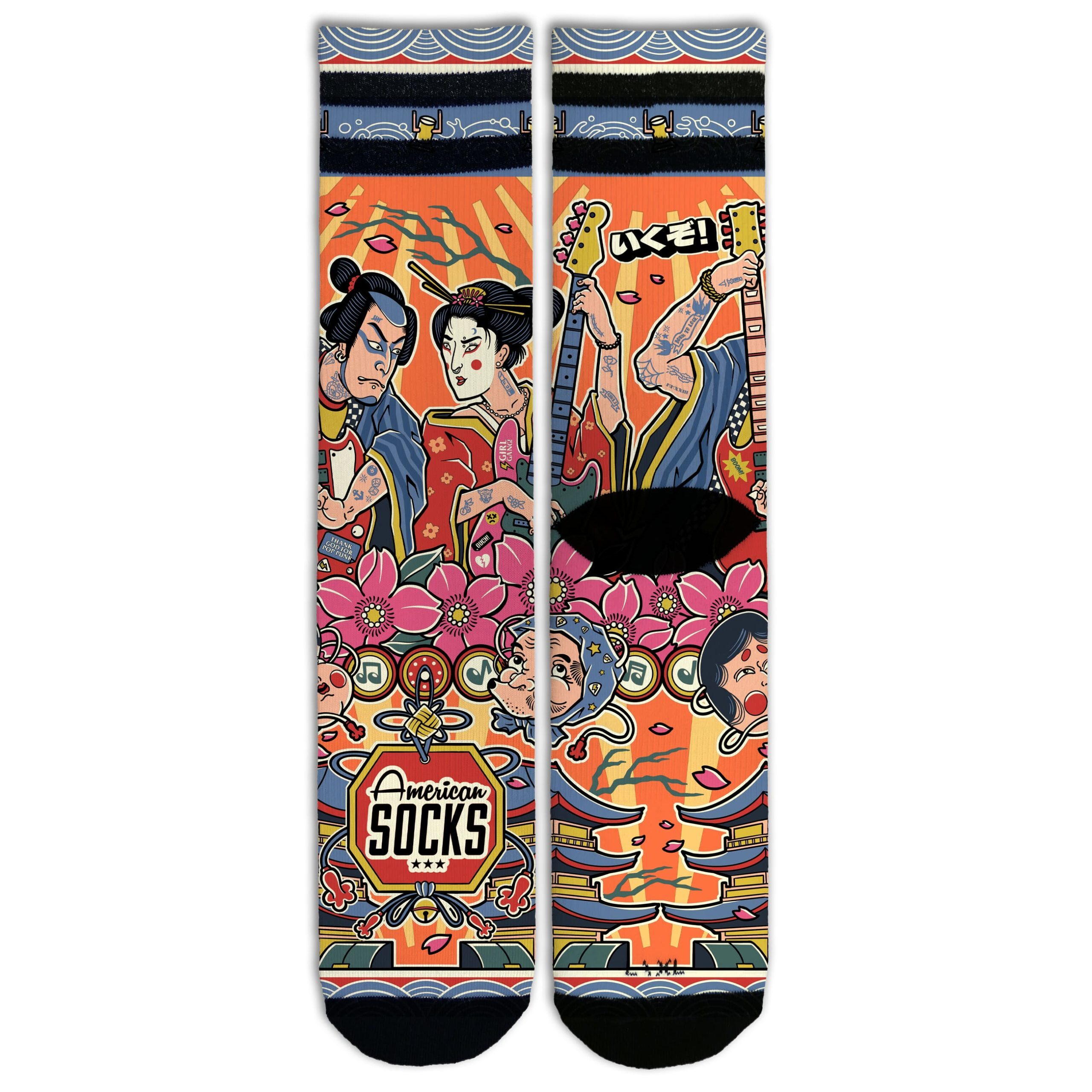 chaussettes american socks shogun fest