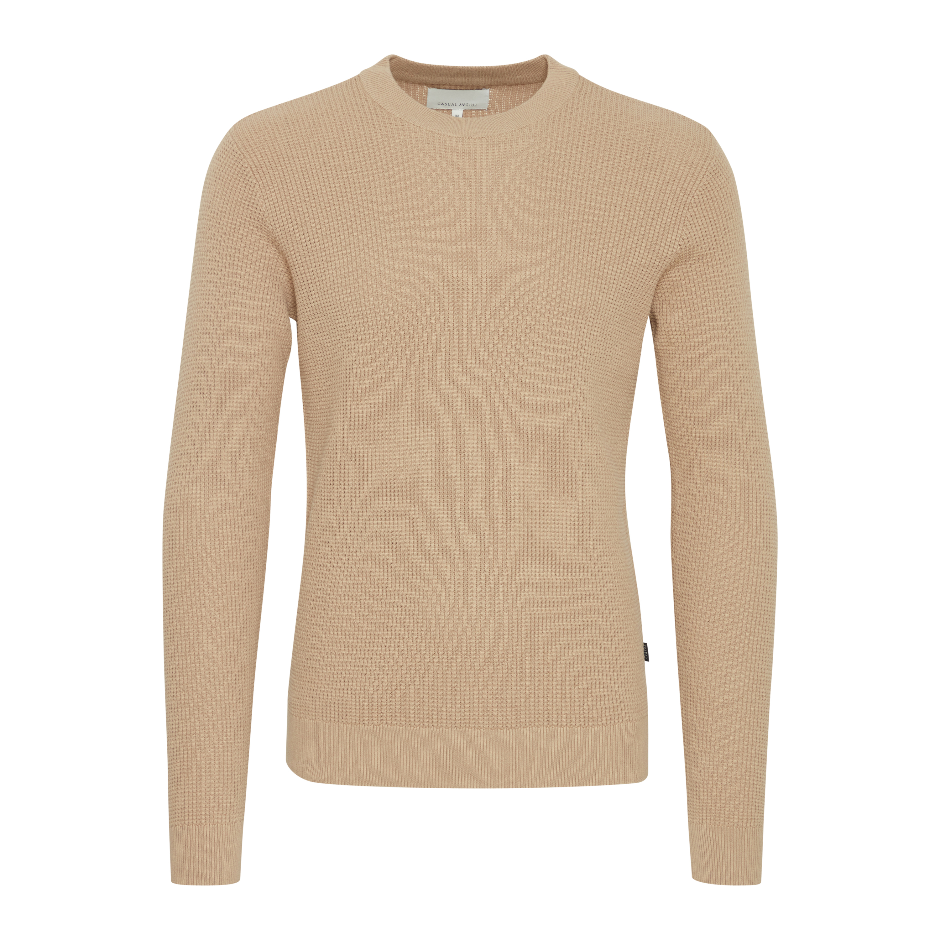 pull col rond structuré casual friday karlo 0092