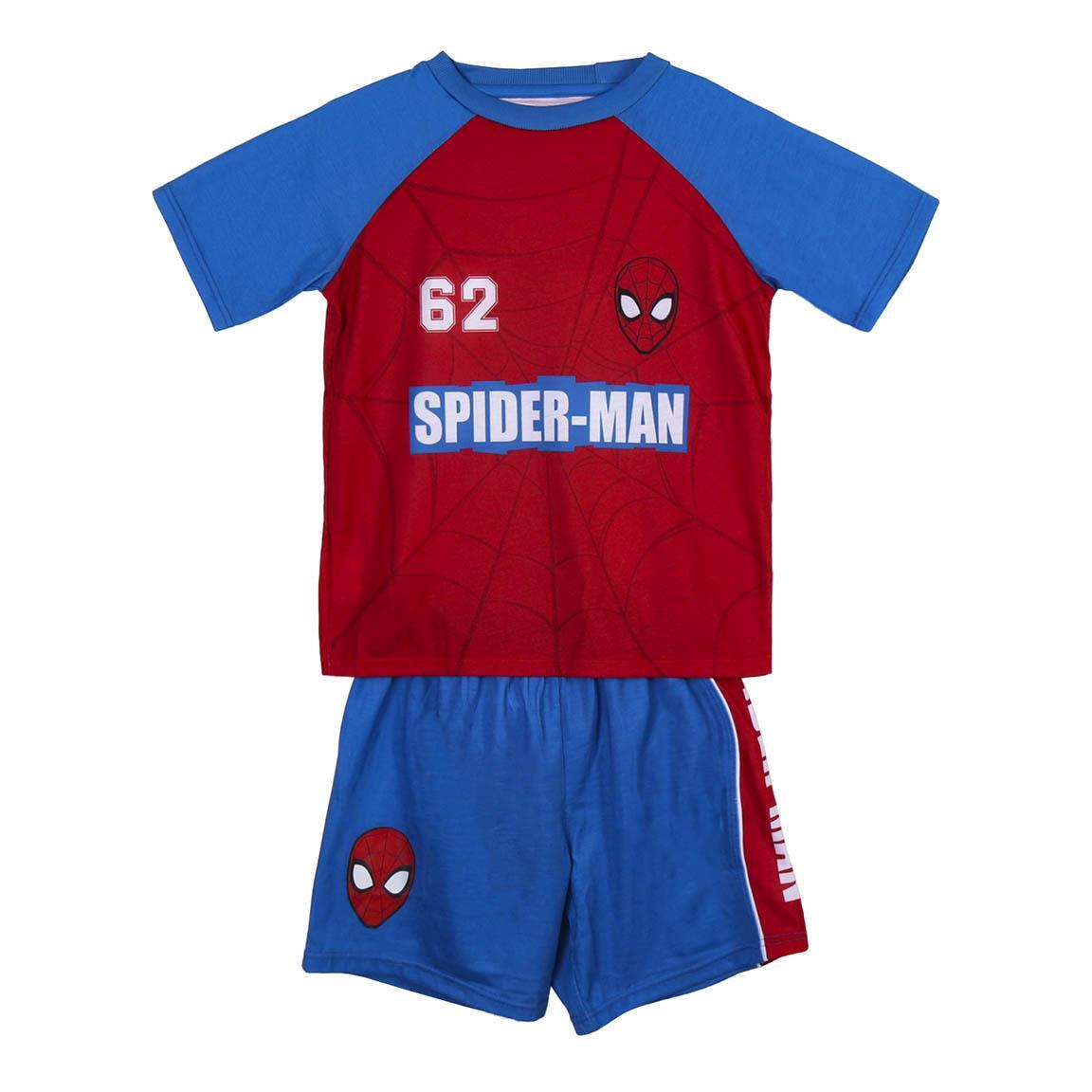 ensemble t-shirt et short enfant cerda spiderman