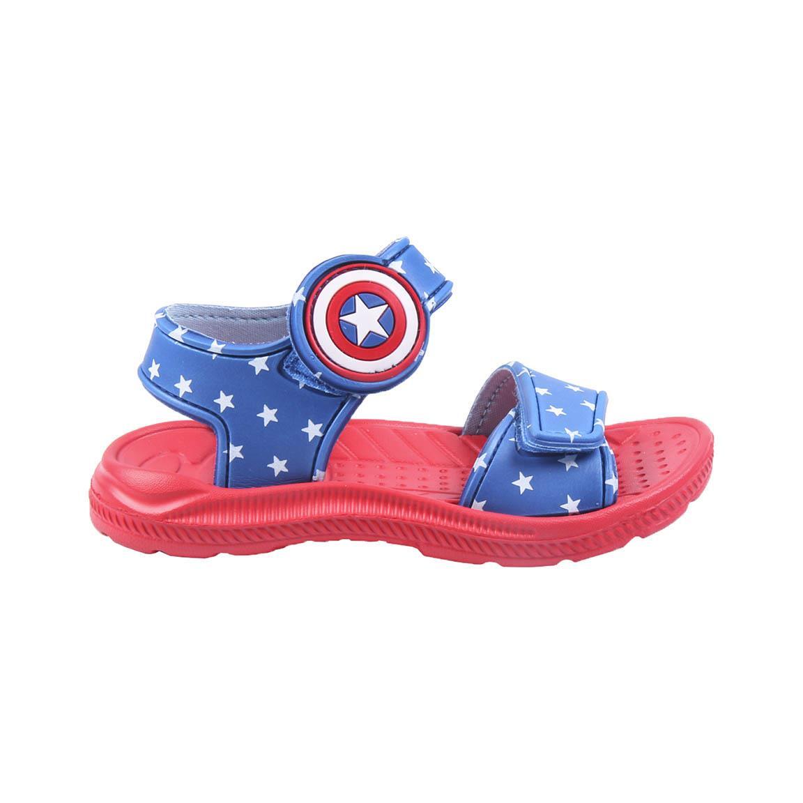 sandales de plage bébé garçon cerda print avengers capitan america