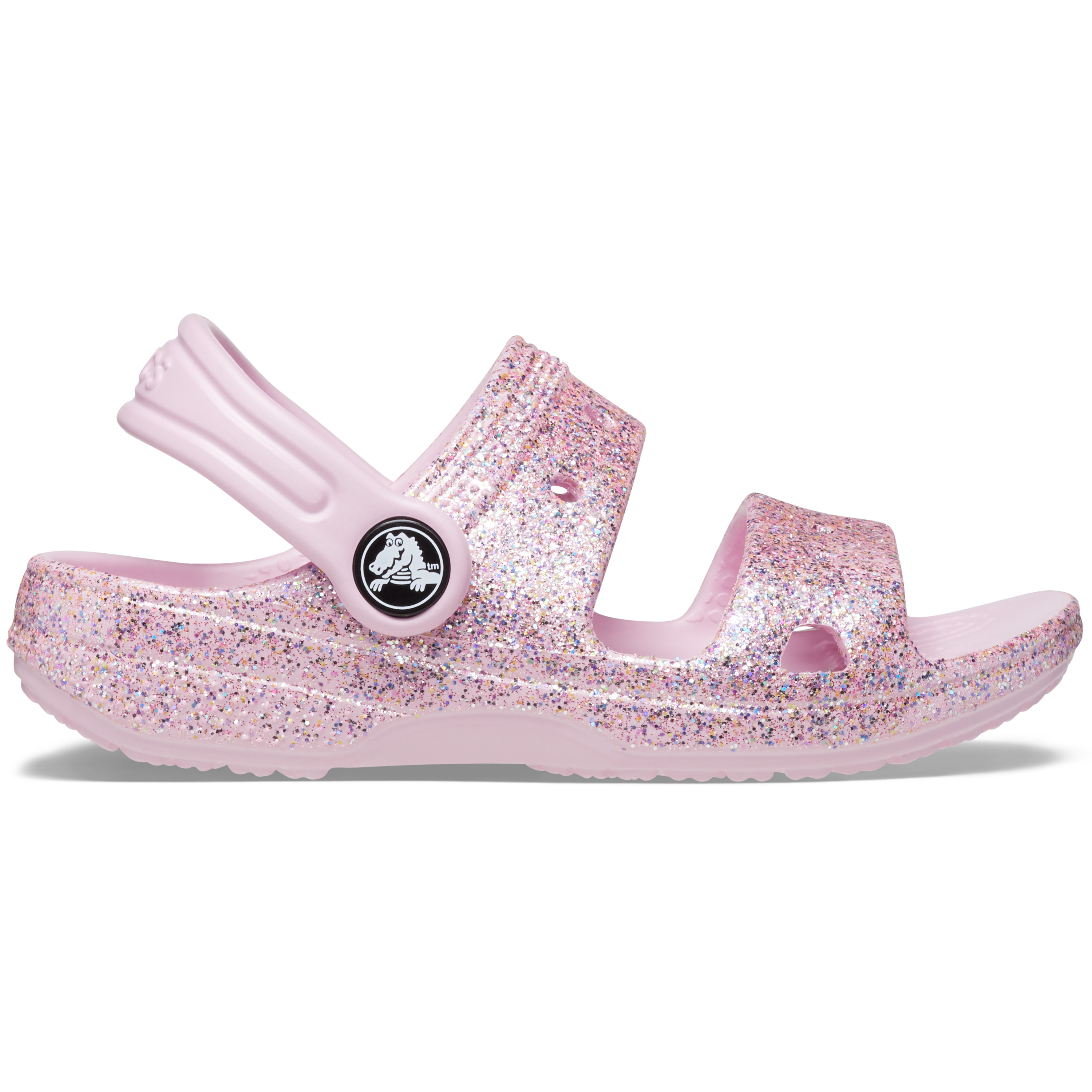 sandales bébé crocs classics glitter