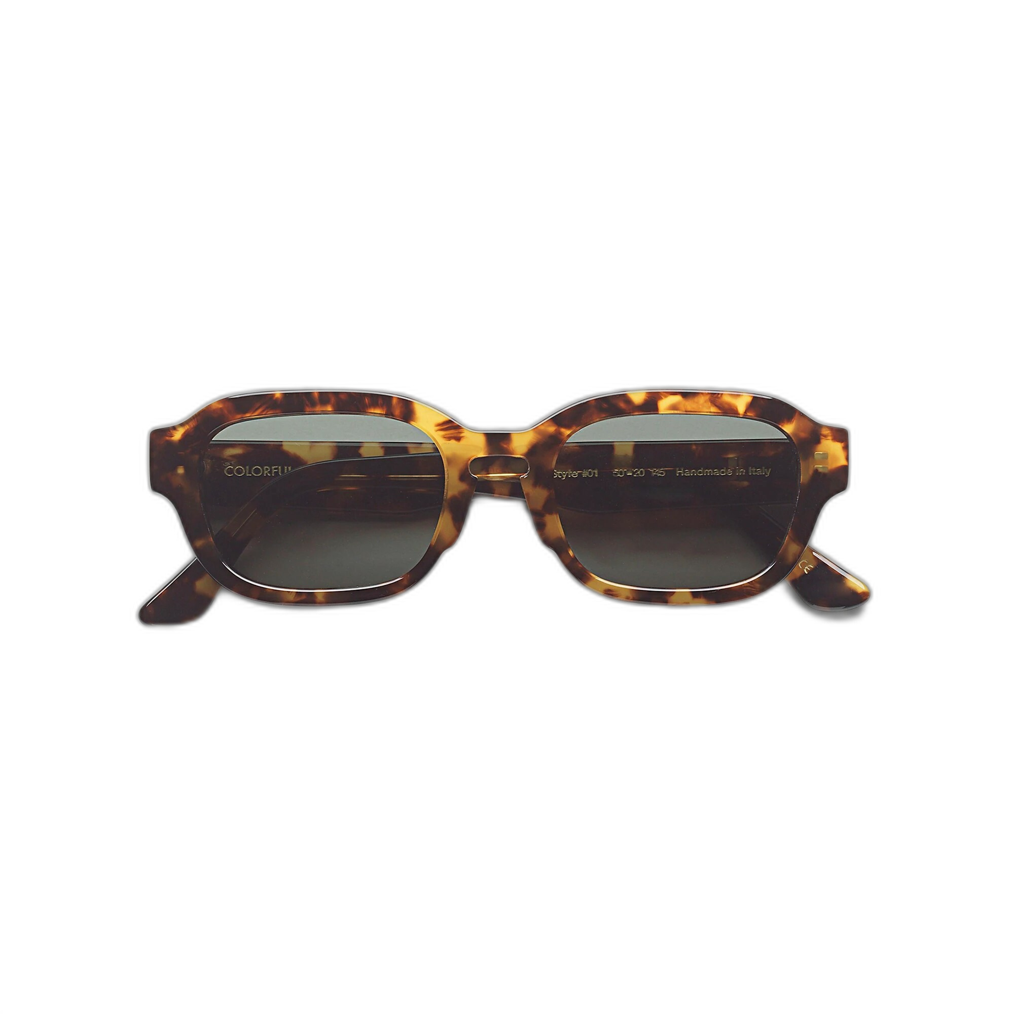 lunettes de soleil colorful standard 01 classic havana/green