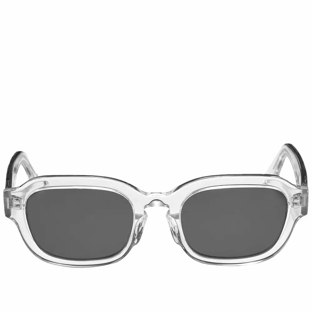 lunettes de soleil colorful standard 01 crystal clear/black