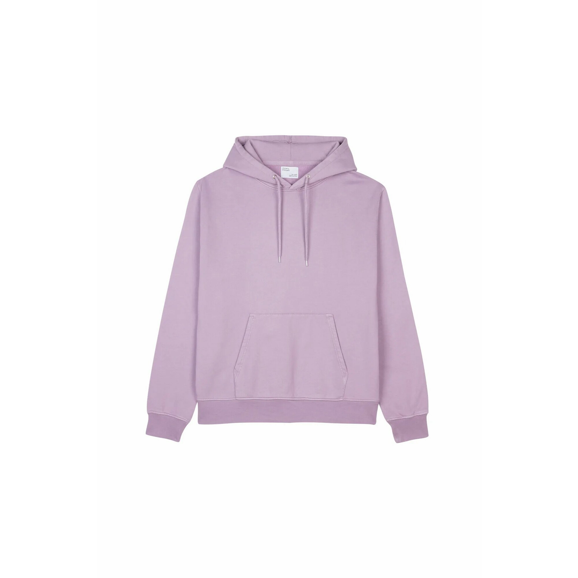 sweatshirt à capuche colorful standard classic organic pearly purple