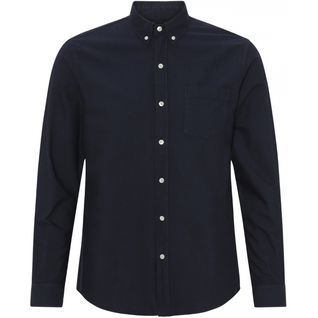 chemise colorful standard organic navy blue