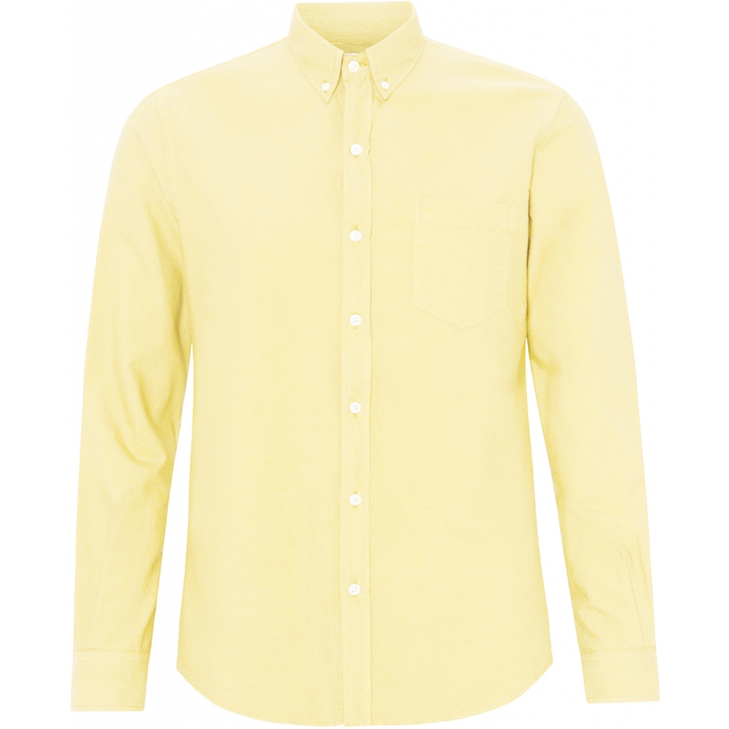 chemise colorful standard organic soft yellow