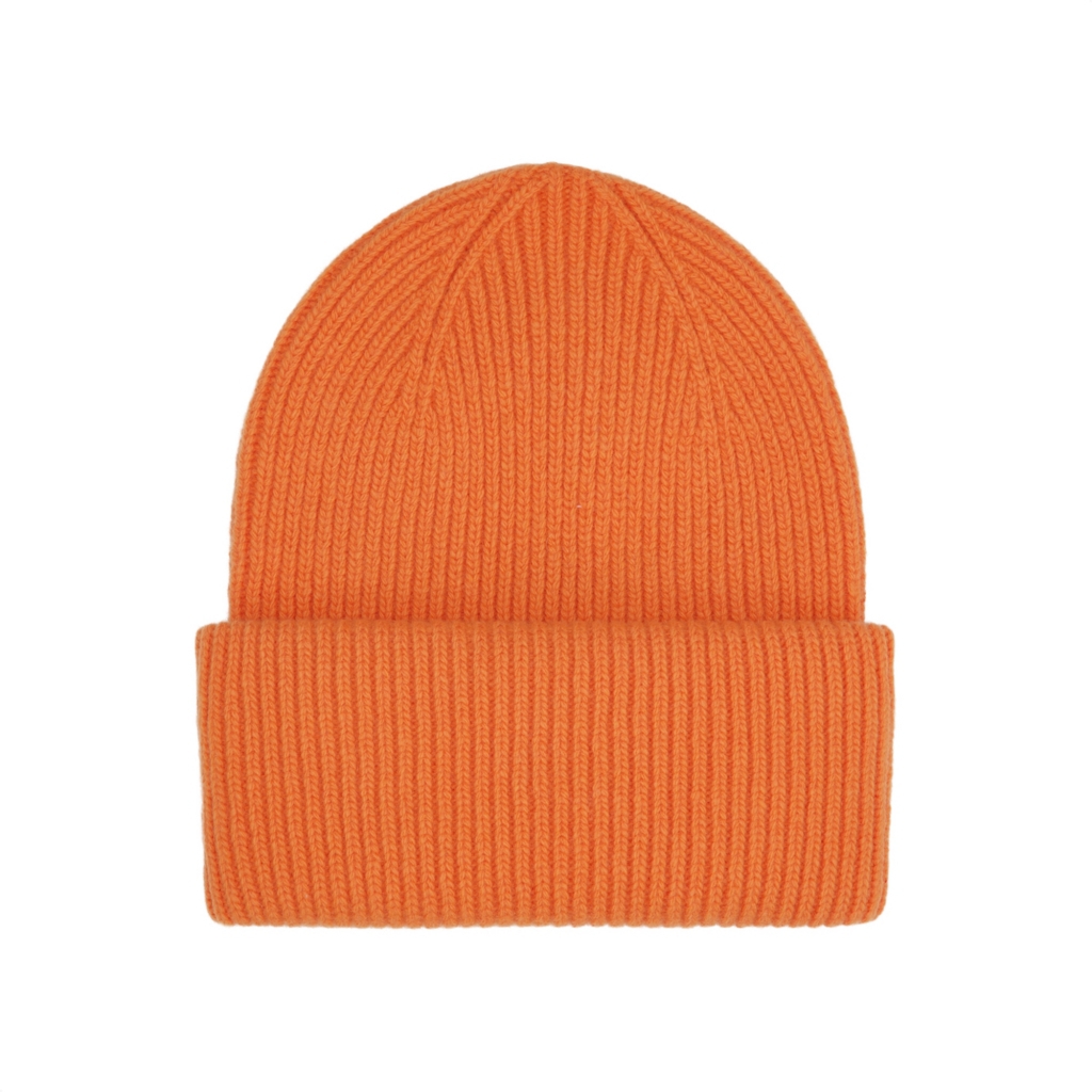 bonnet en laine colorful standard merino burned orange