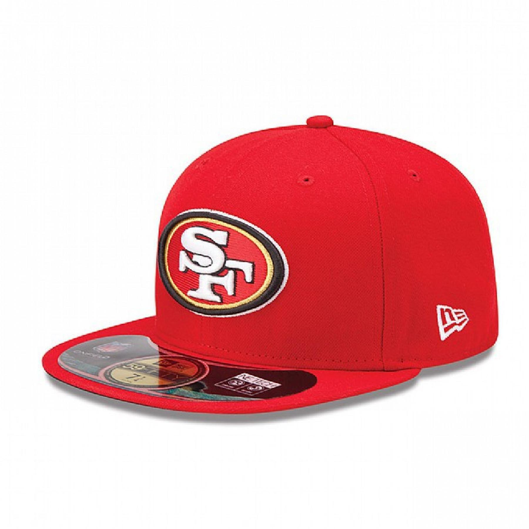 Casquette New Era Authentic On-Field Game 59fifty San Francisco 49ers