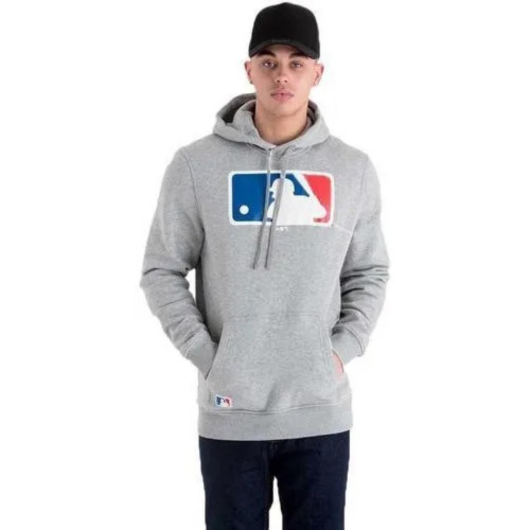 Sweat à capuche New Era logo MLB
