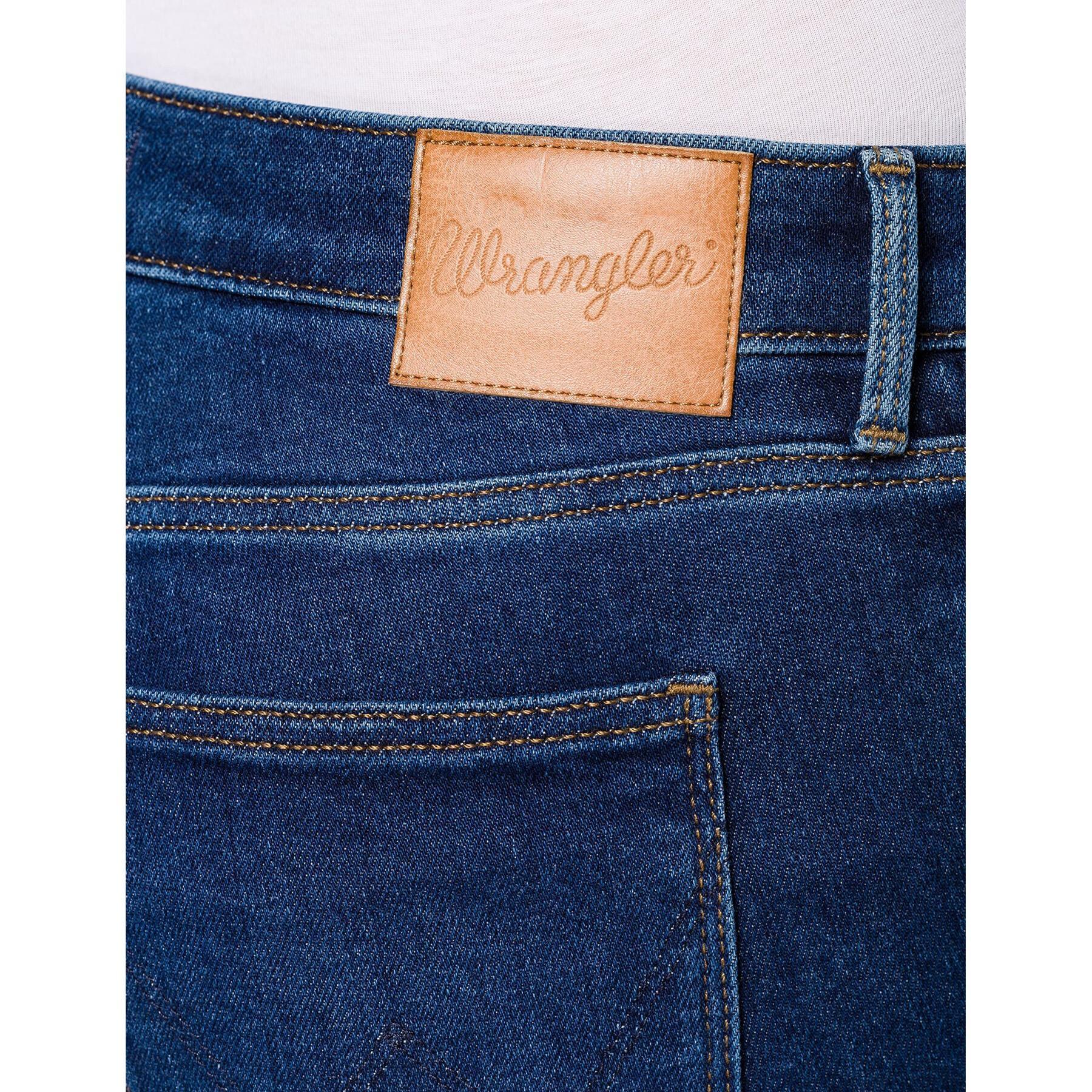 Jeans straight femme Wrangler in Authentic Love