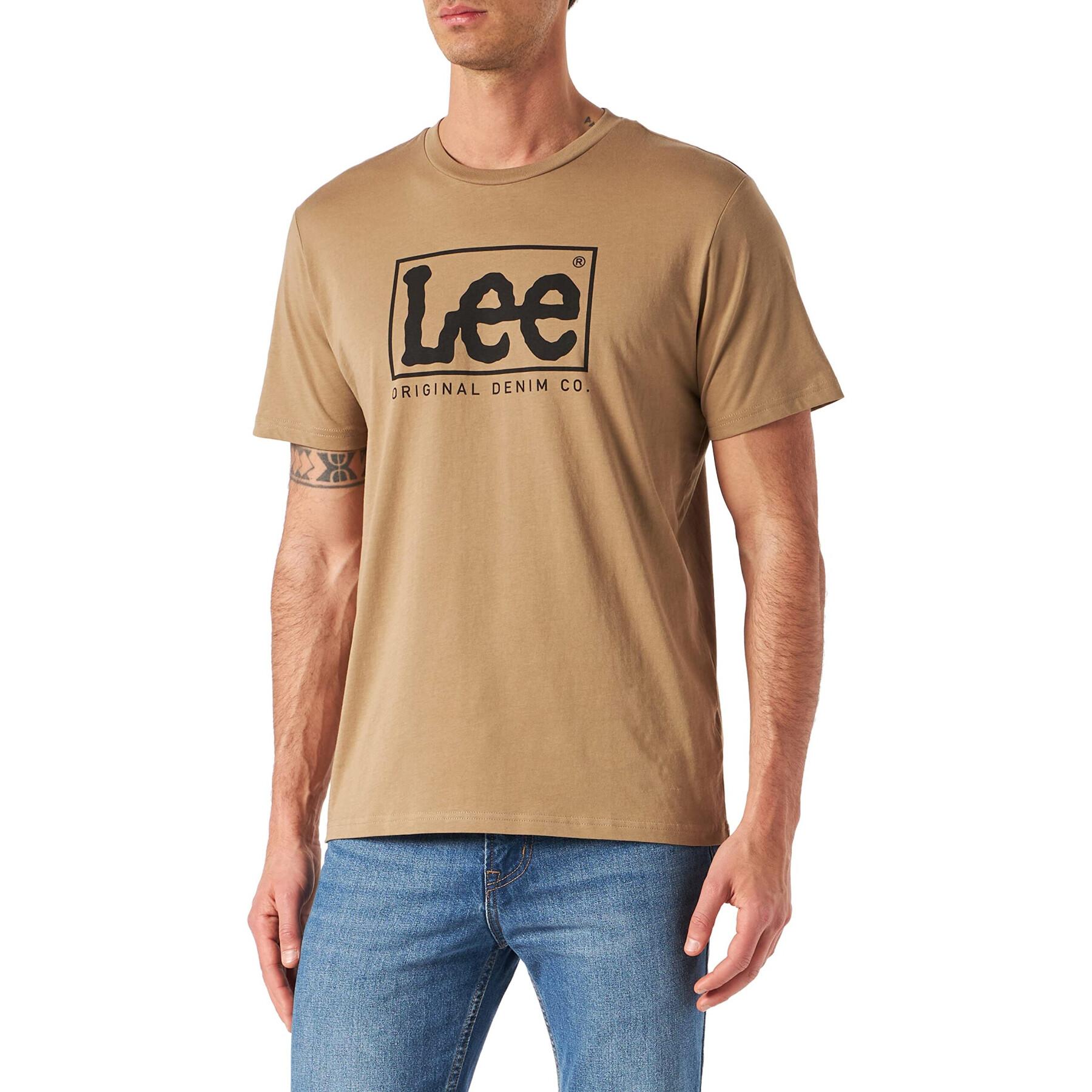 T-shirt Lee Wobbly Logo