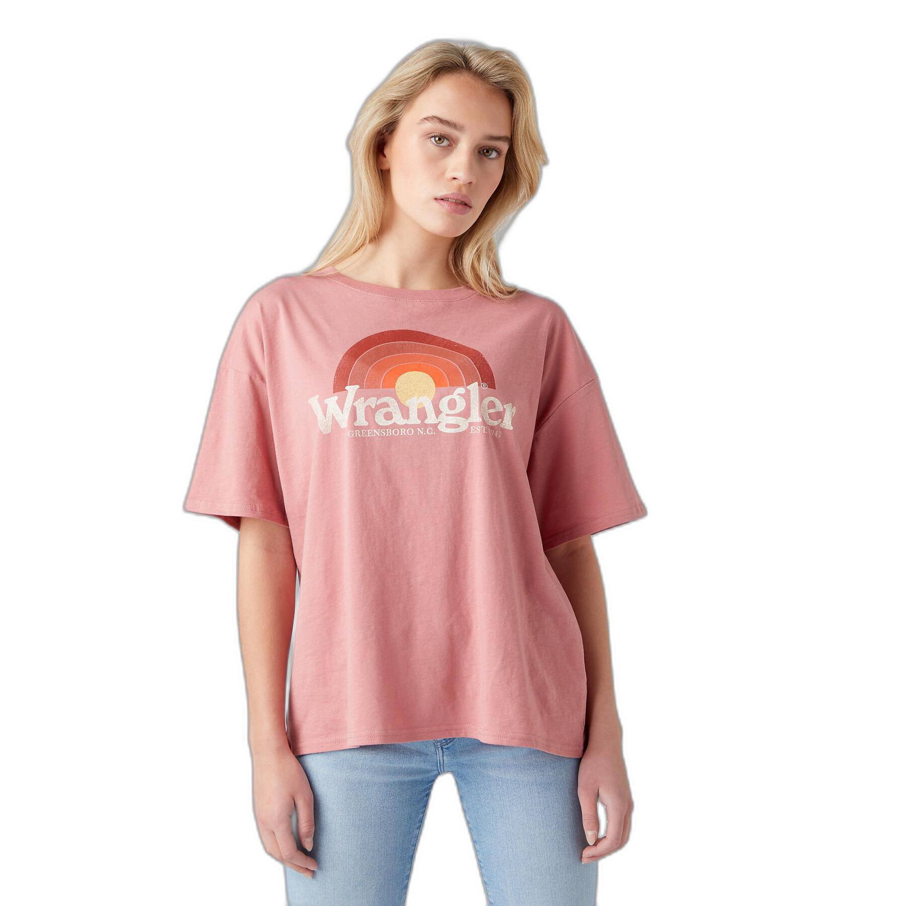 T-shirt femme Wrangler Girlfriend