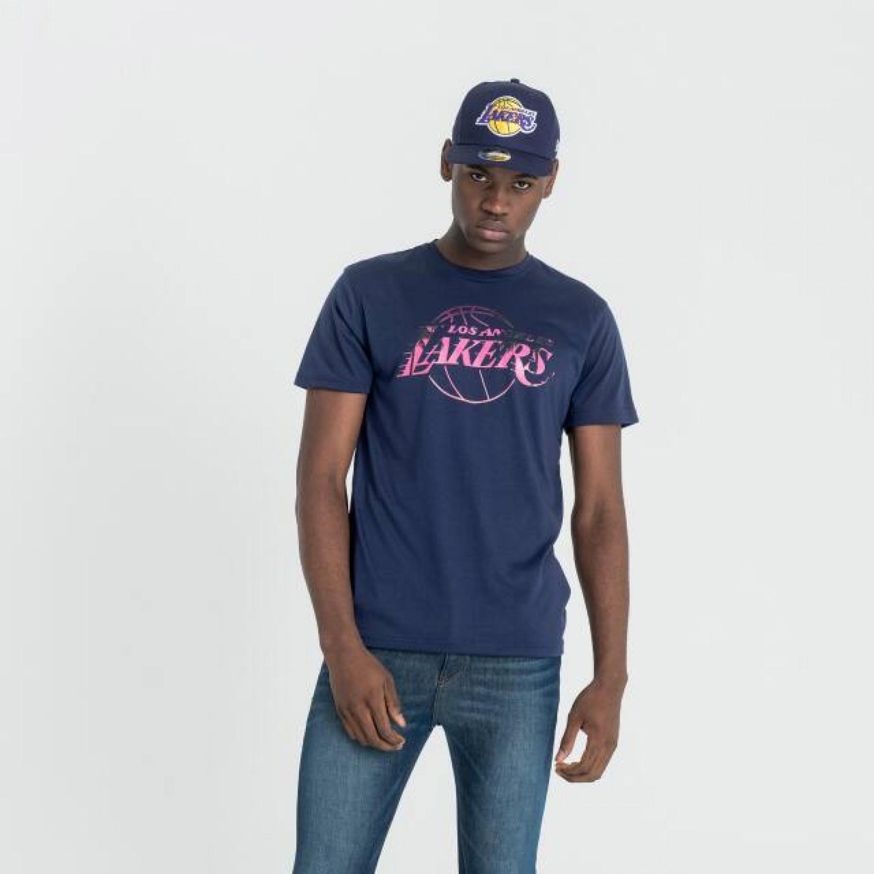 T-shirt New Era Los Angeles Lakers summer city logo