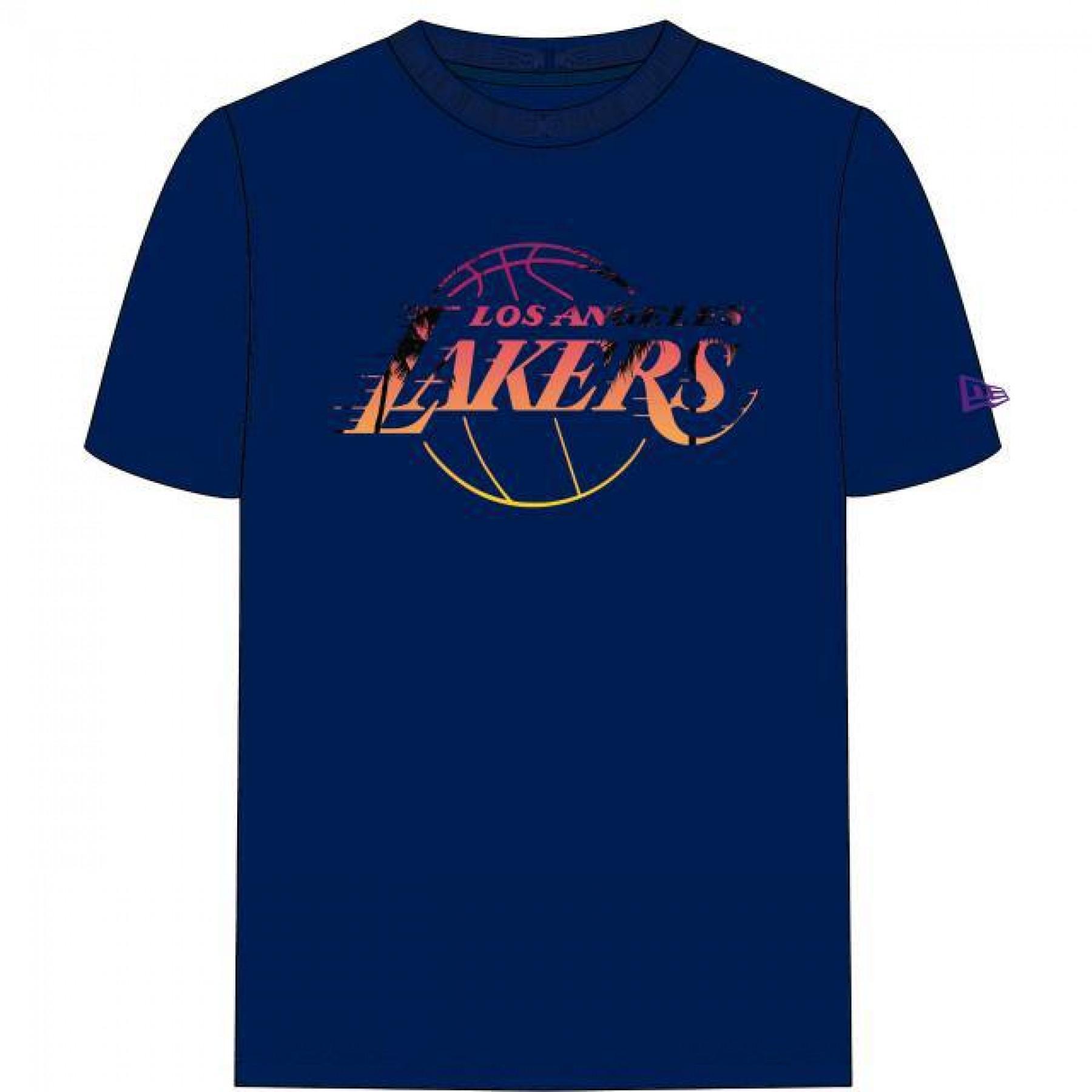 T-shirt New Era Los Angeles Lakers summer city logo