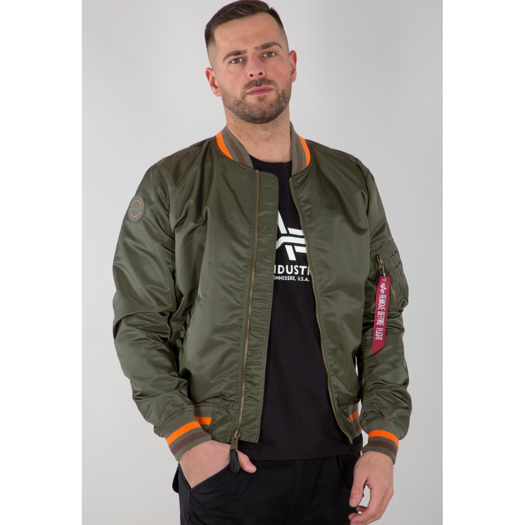Veste Alpha Industries MA-1 LW Tipped