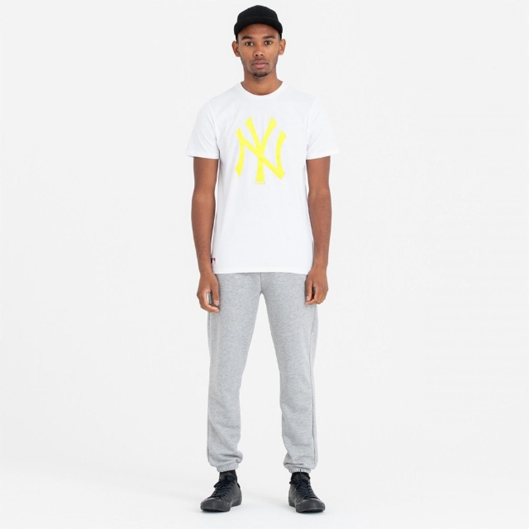 T-shirt New Era Yankees Mlb Core Neon Logo