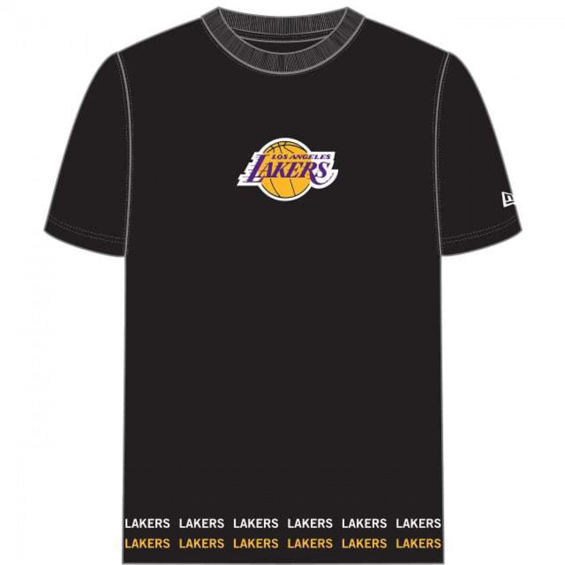 T-shirt New Era Wrap Around T Los Angeles Lakers
