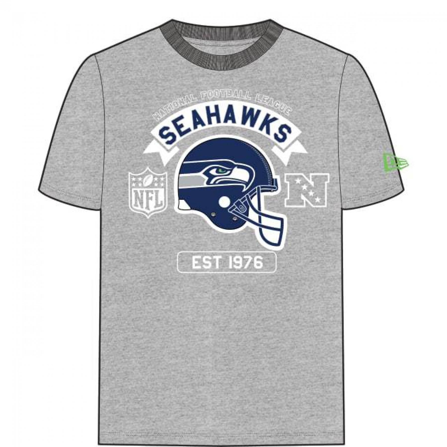 T-shirt New Era NFL Helmet Seattle Seahawks