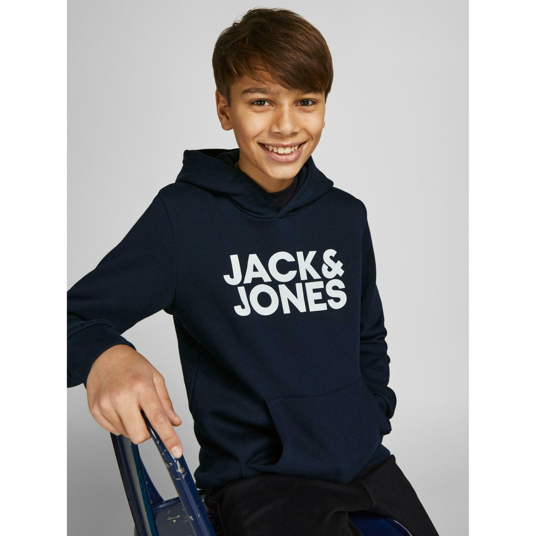 Lot de 2 sweatshirts à capuche enfant Jack & Jones corp logo