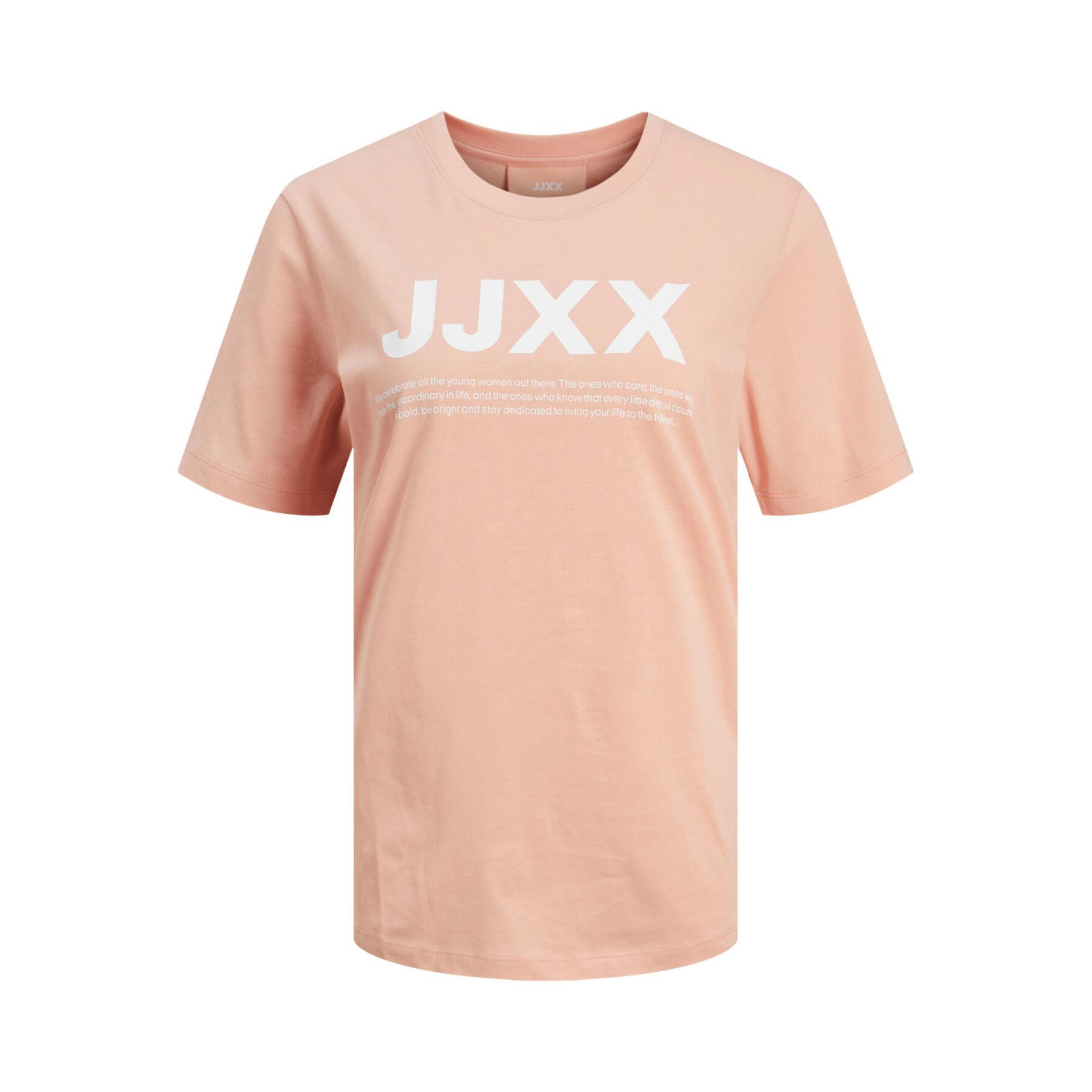 T-shirt grande logo femme JJXX Anna Reg Every