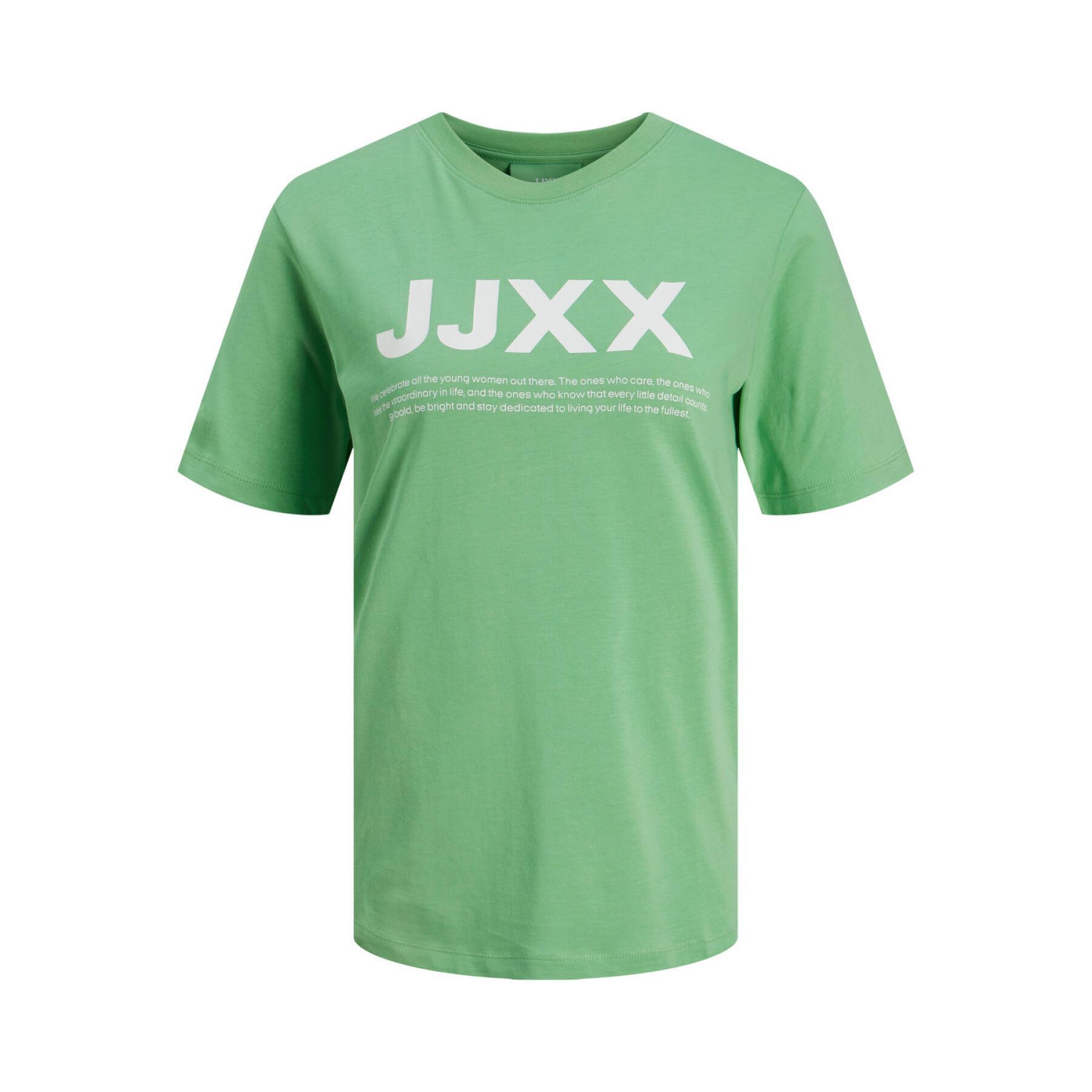 T-shirt grande logo femme JJXX Anna Reg