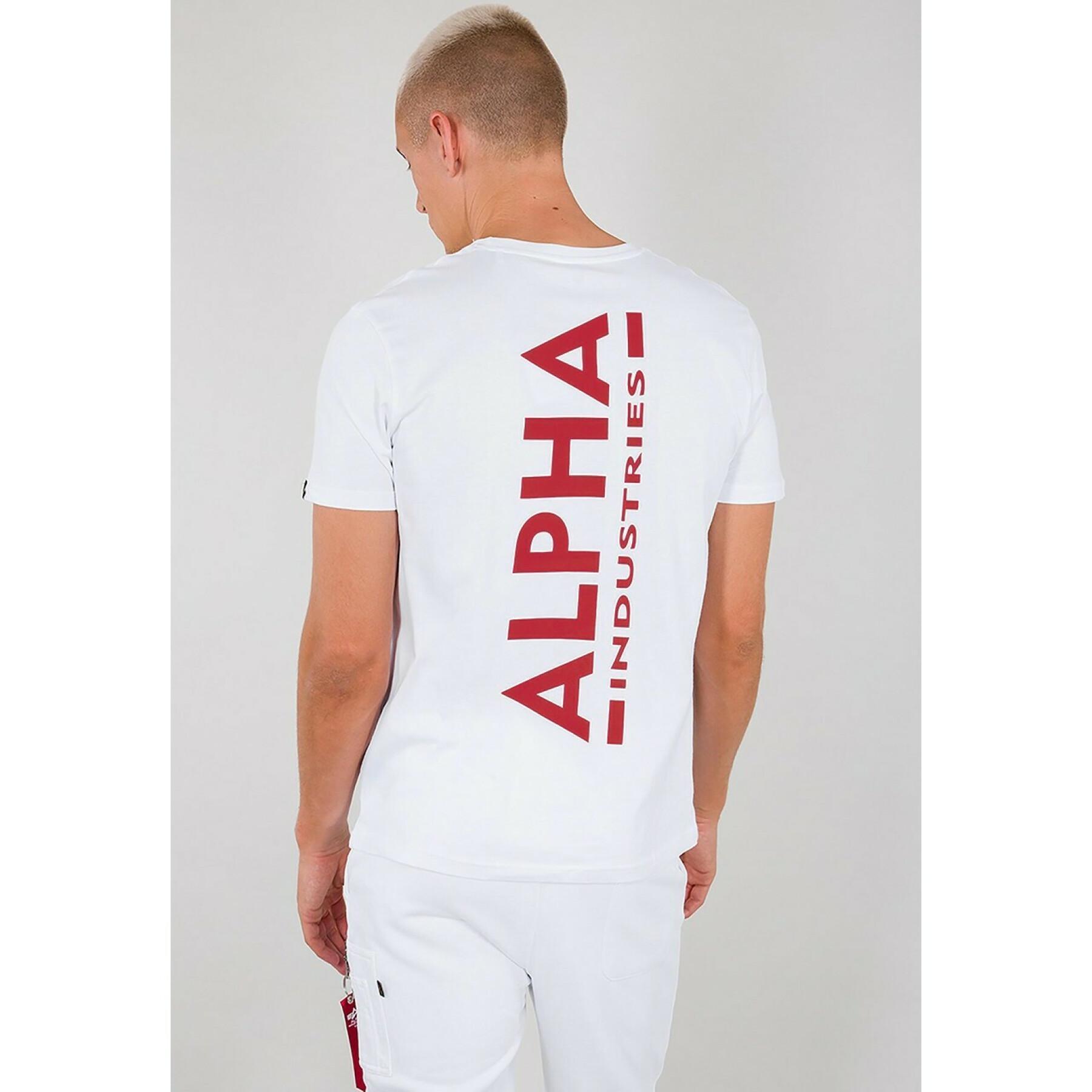 T-shirt Alpha Industries Backprint
