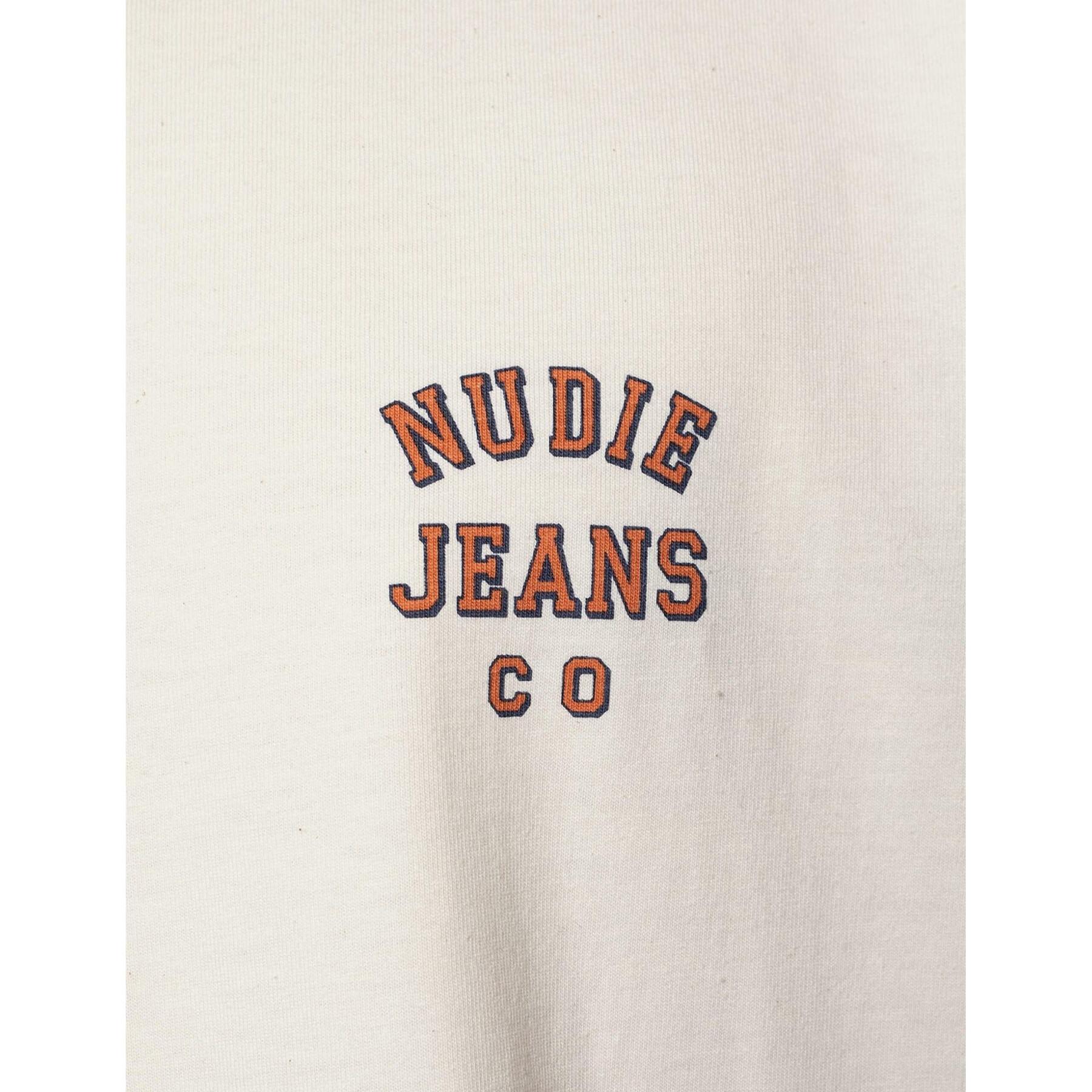 T-shirt Nudie Jeans Roy Logo