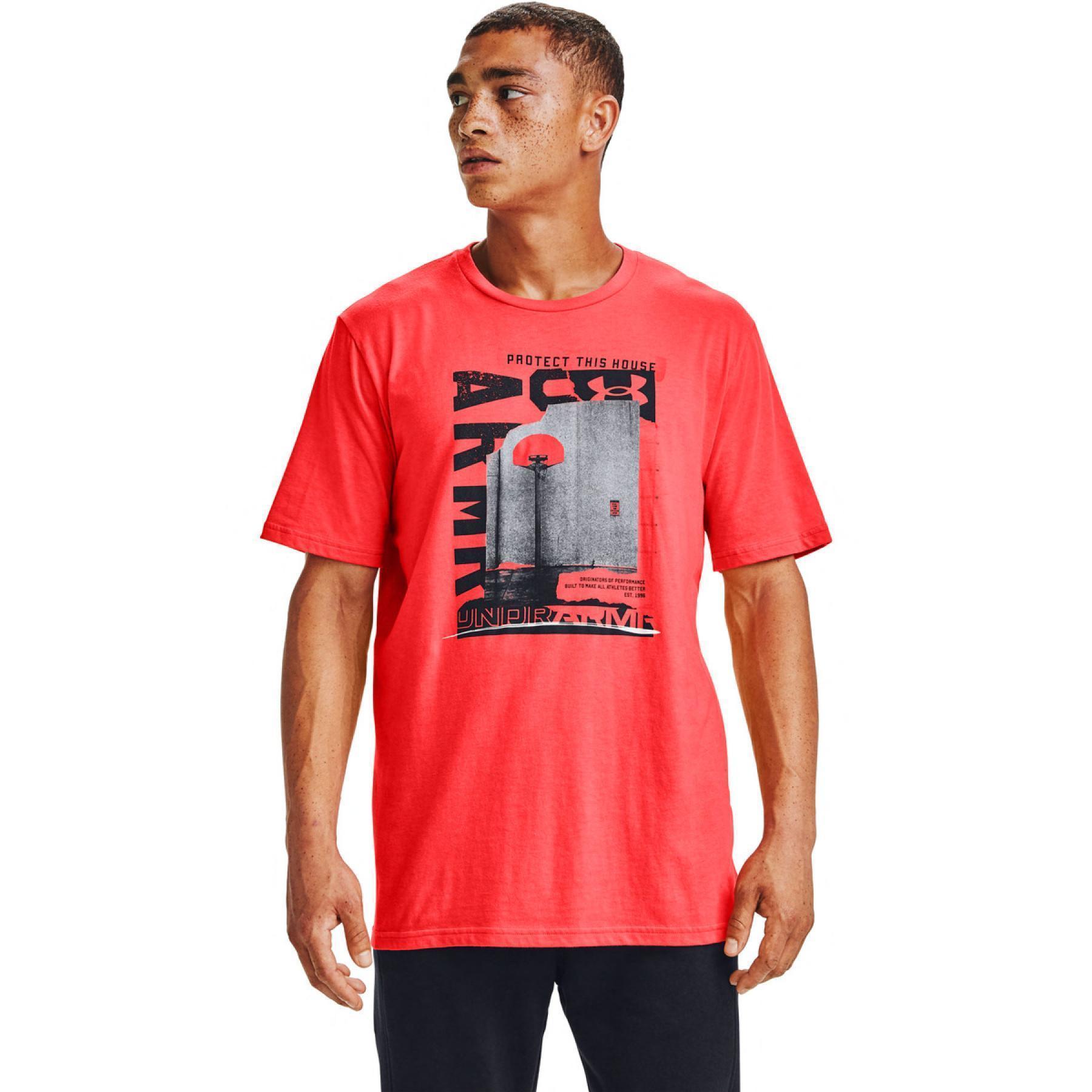 T-shirt Under Armour à manches courtes Basketball Photoreal