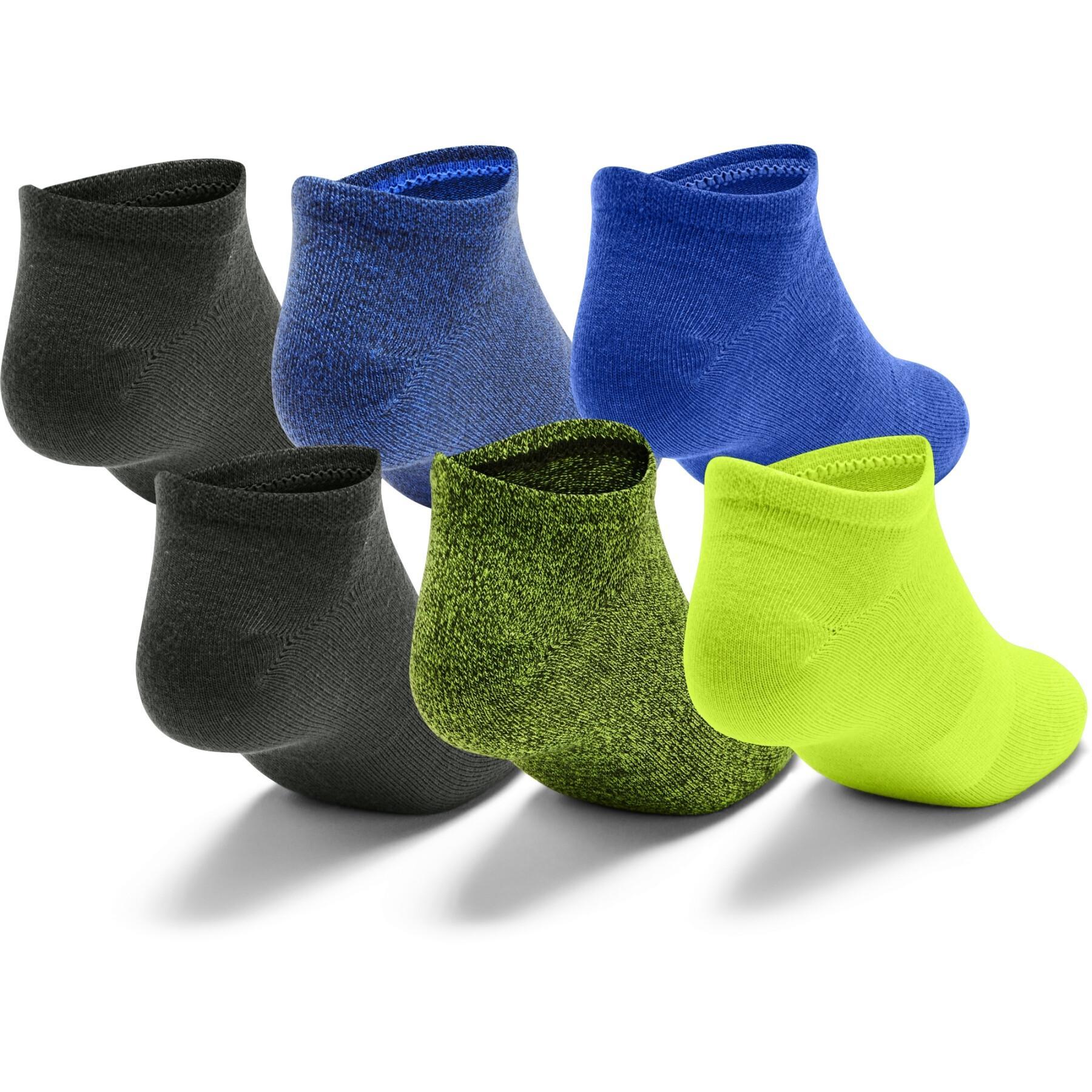 Chaussettes invisibles Under Armour Essentials (pack of 6 )