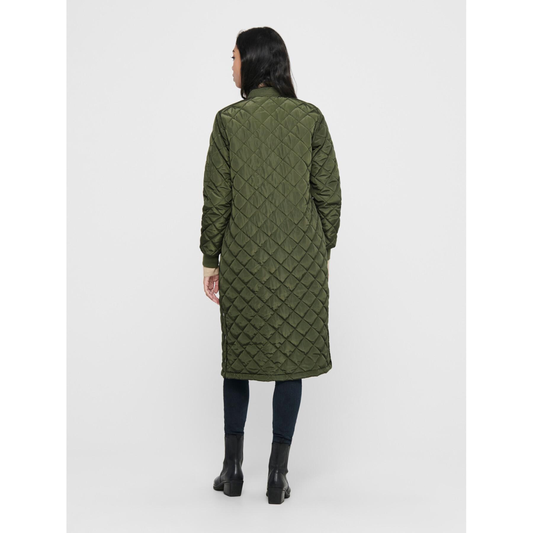 Visiter la boutique OnlyONLY Onljessica X-Long Quilted Coat OTW Noos Manteau matelassé Femme 