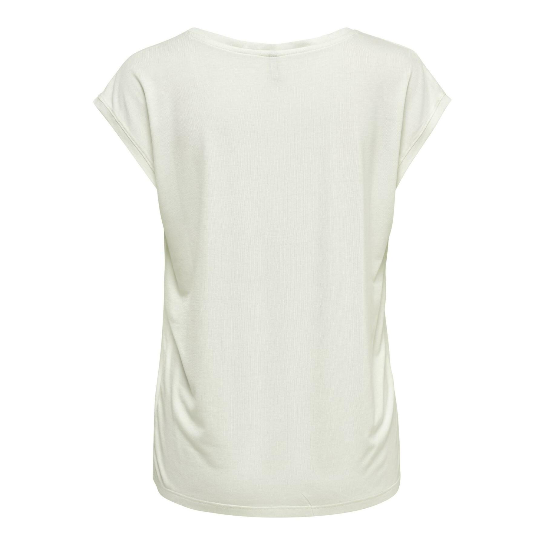 T-shirt à manches courtes femme Only Onlwilma S/S
