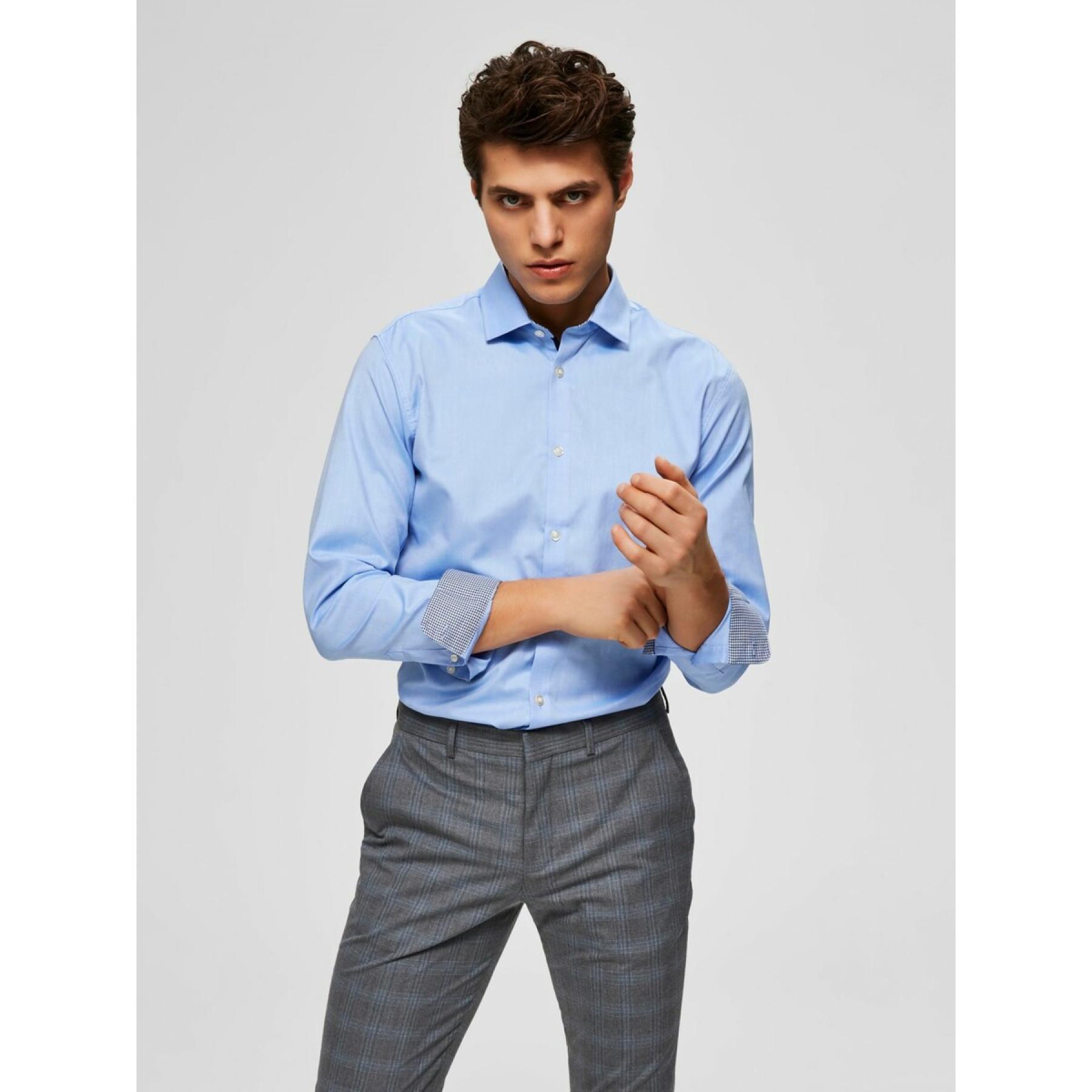 Chemise Selected New-mark manches longues slim