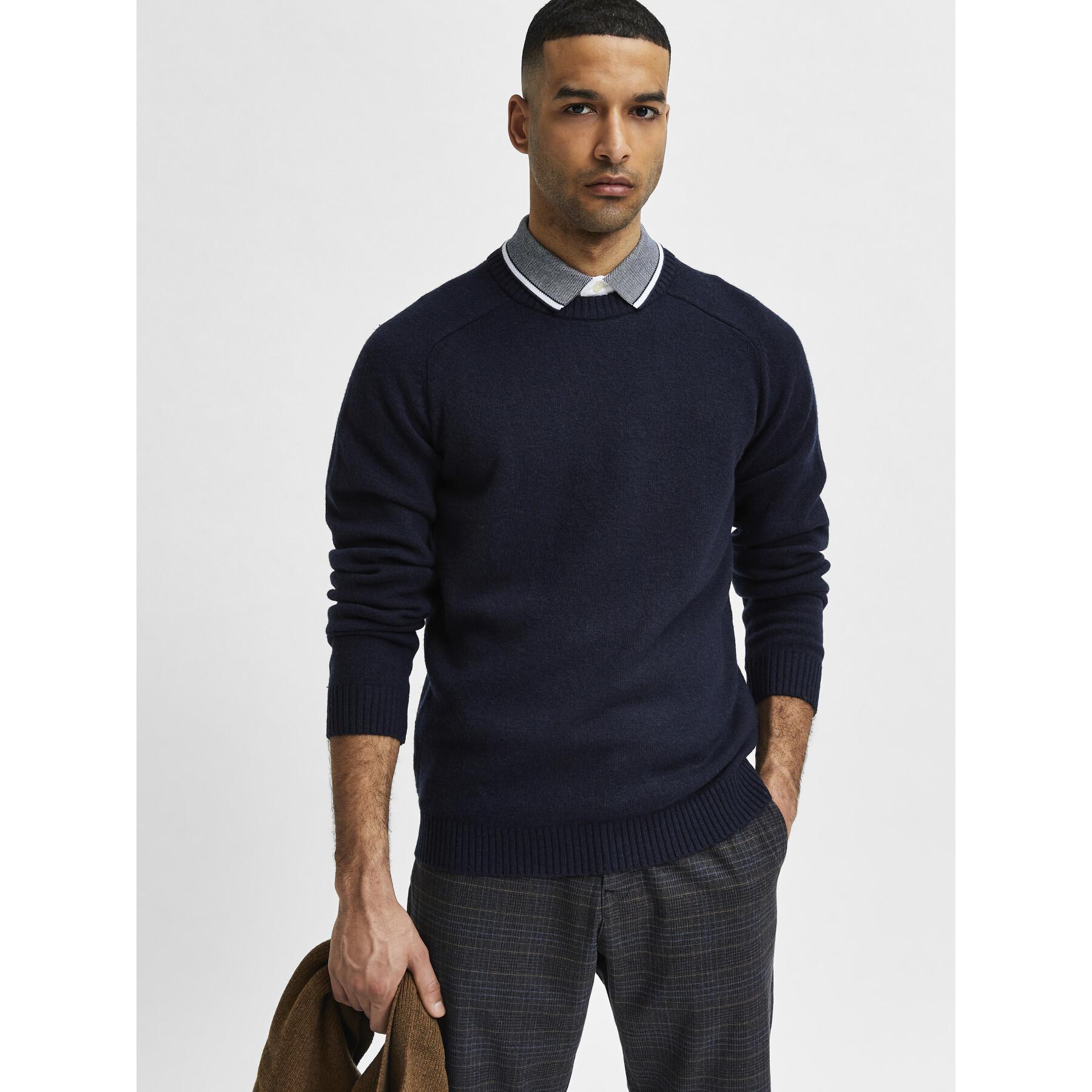 Pull Selected Newcoban lambs wool col rond