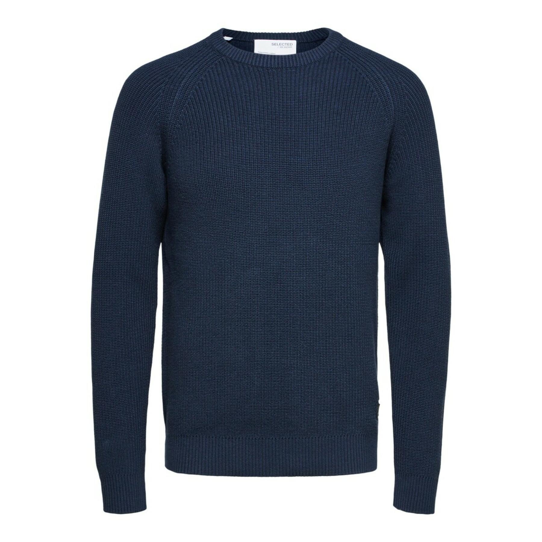 Pull Selected Irven manches longues knit col rond