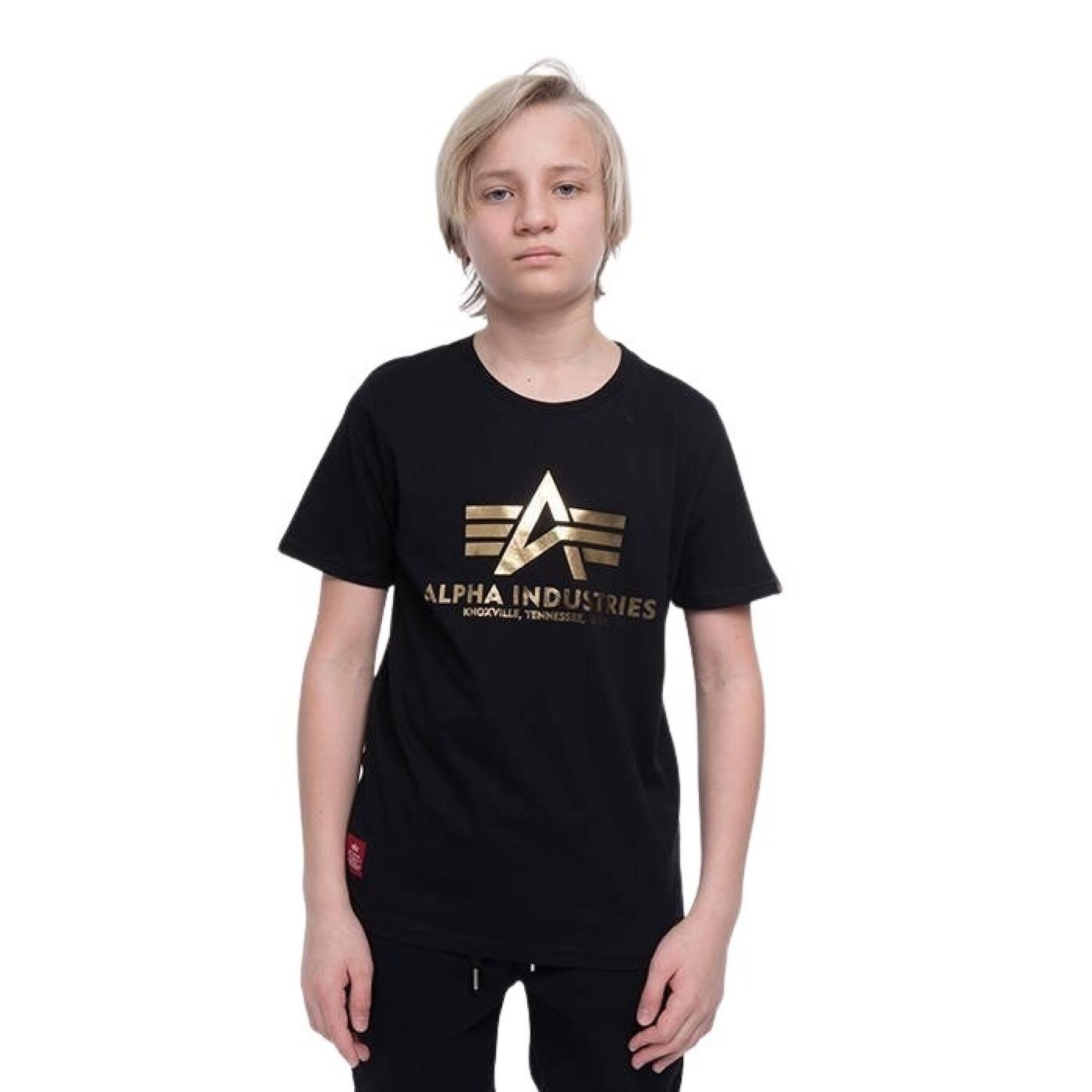 T-shirt enfant Alpha Industries Basic Foil Print