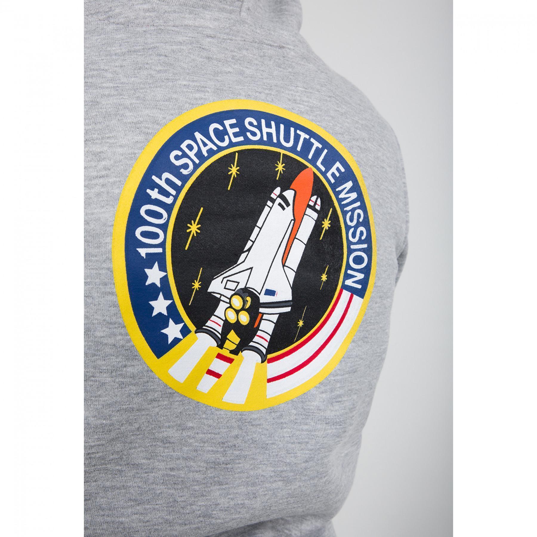 Sweat à capuche kid Alpha Industries Space Shuttle
