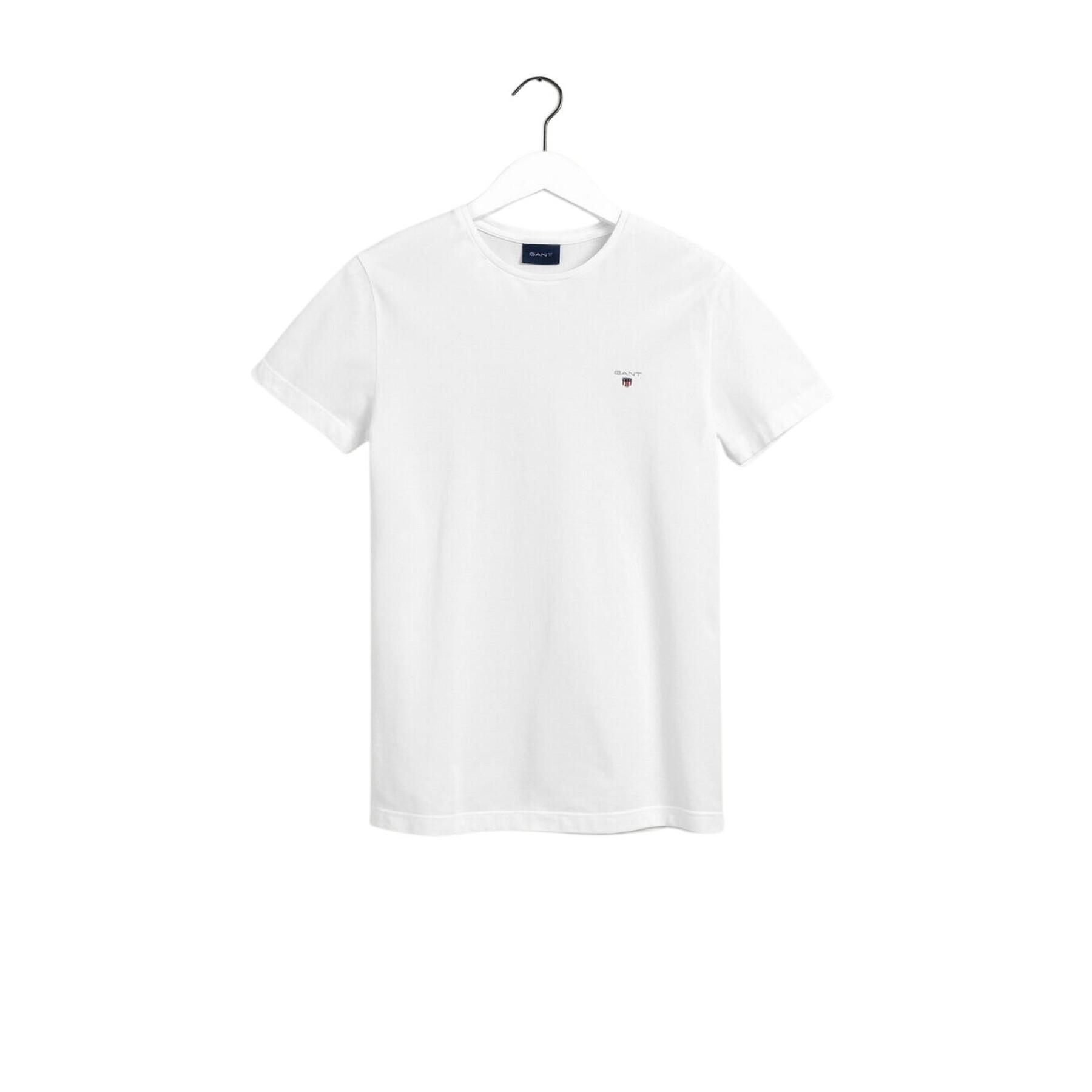 T-shirt en coton piqué Gant Fit