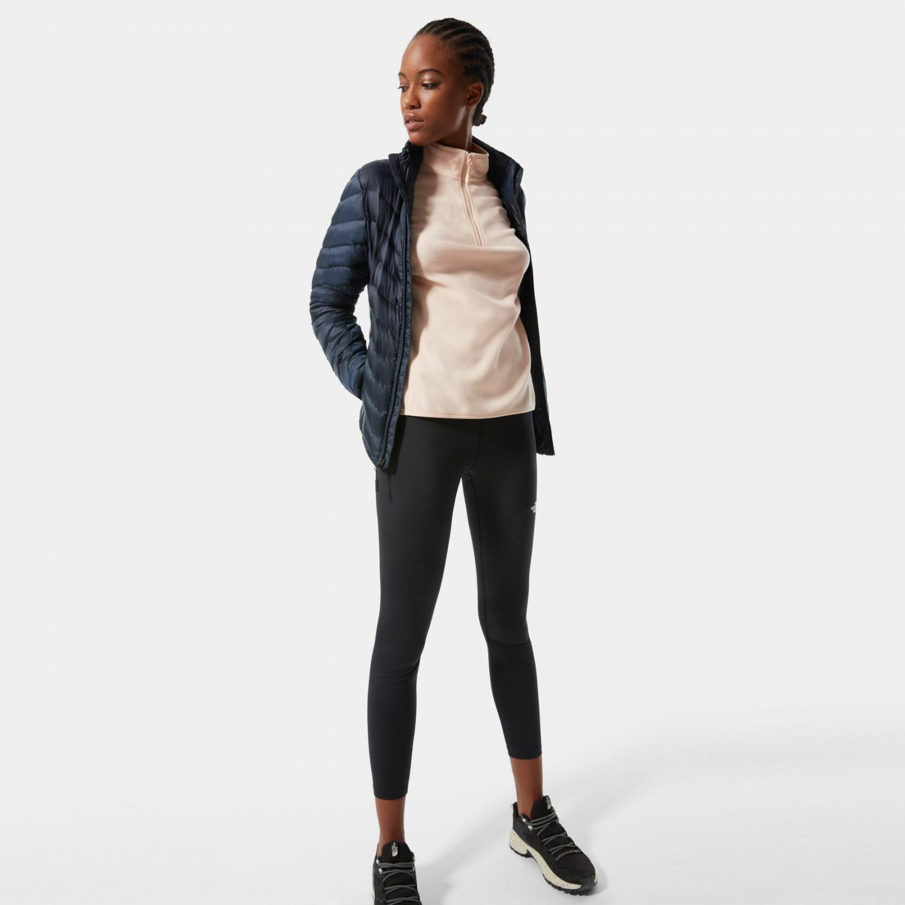 Pull-over femme 1/4 Zip The North Face Polaire 100 Glacier