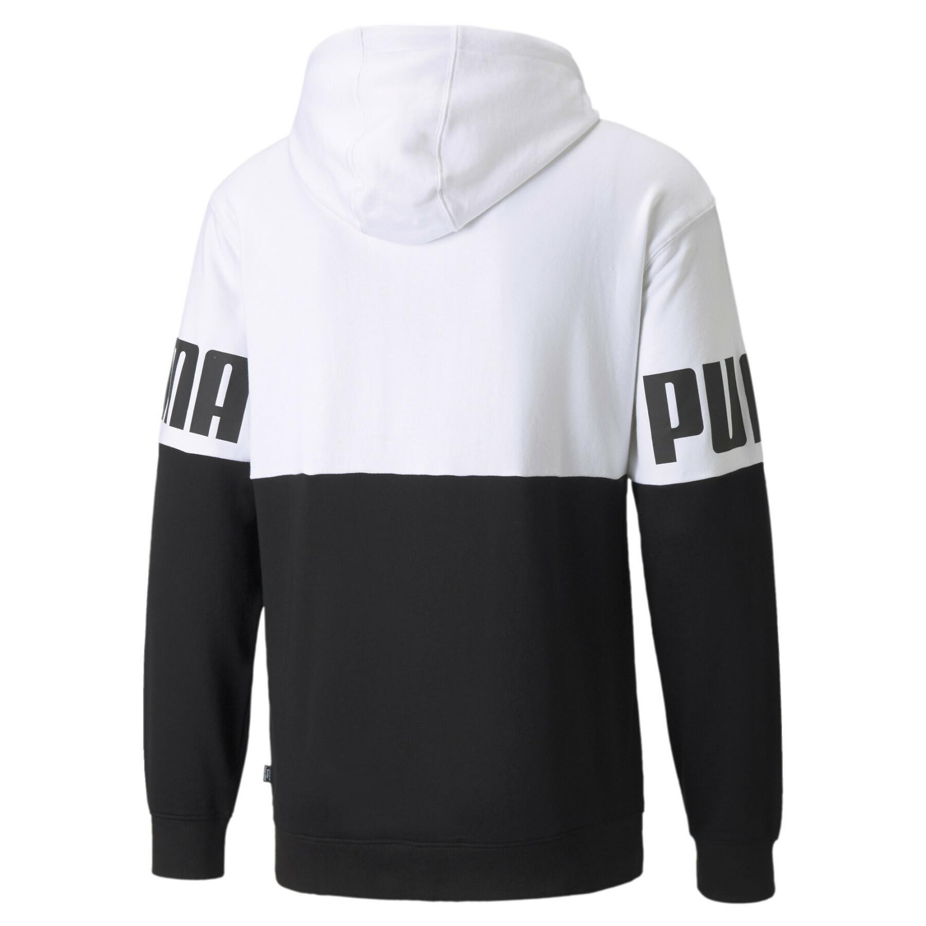 Sweatshirt Full-zip Puma Power Colorblock