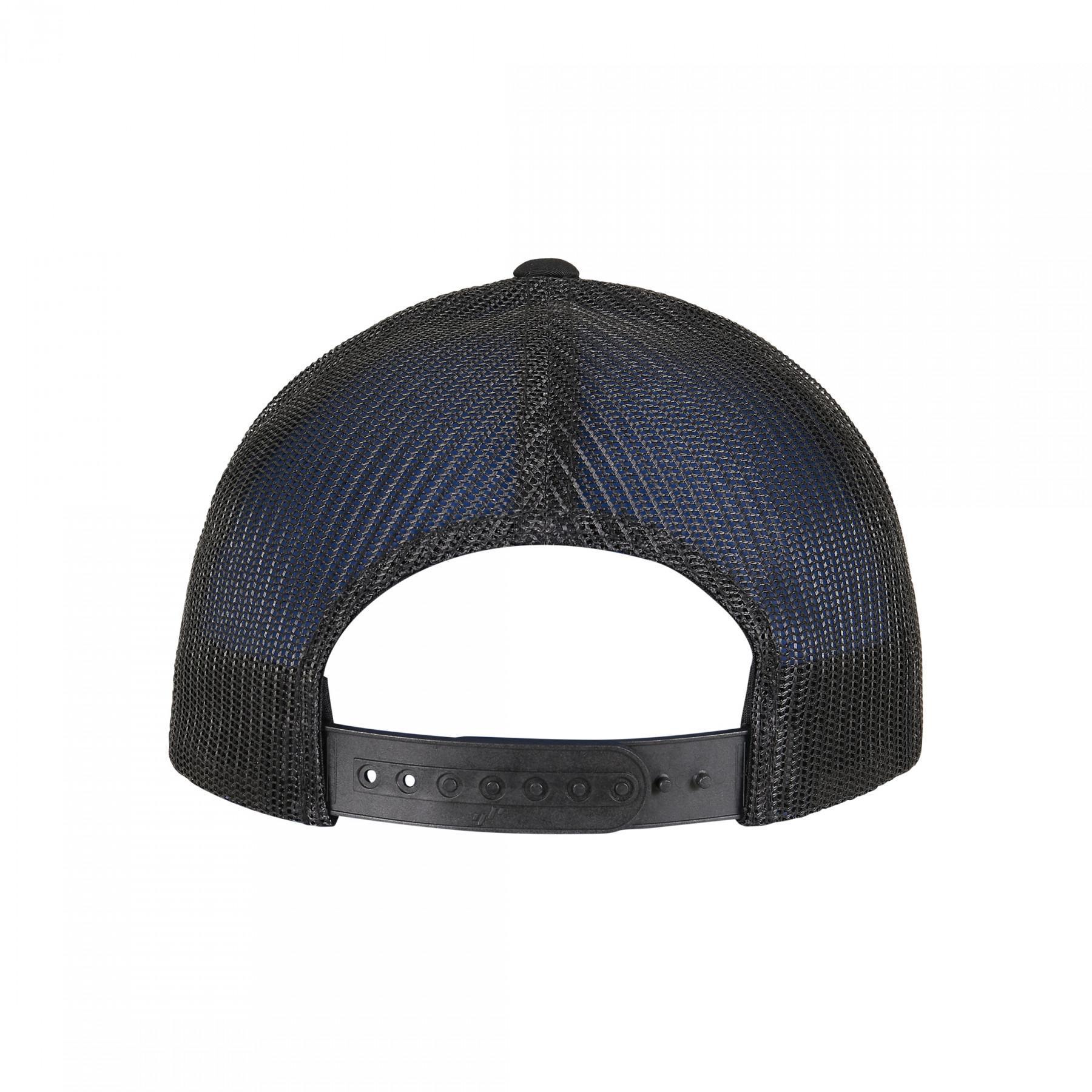 Casquette Flexfit recycled poly twill with mesh