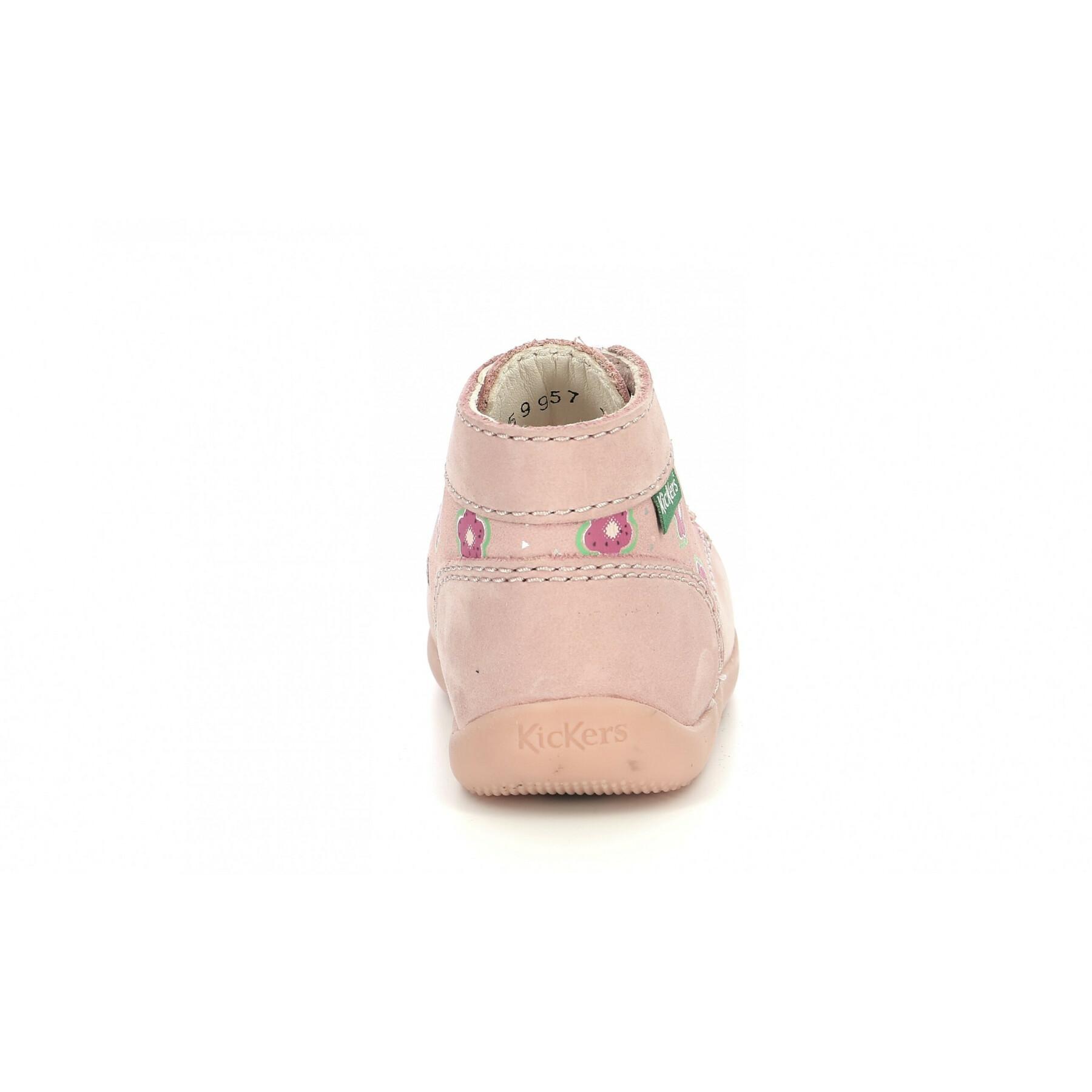 Chaussures bébé fille Kickers Bonbon-2