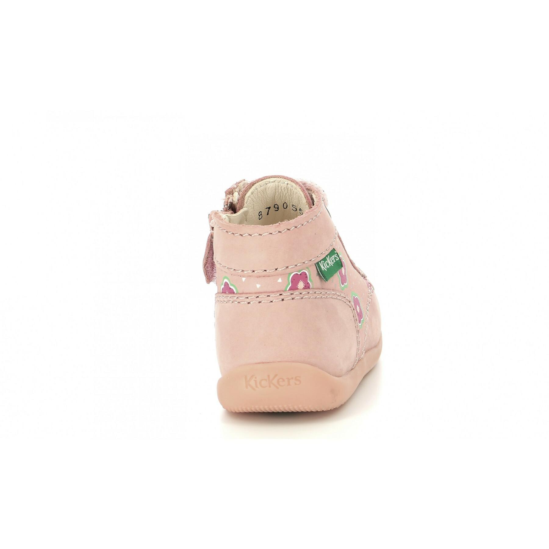 Chaussures bébé fille Kickers Bonzip-2