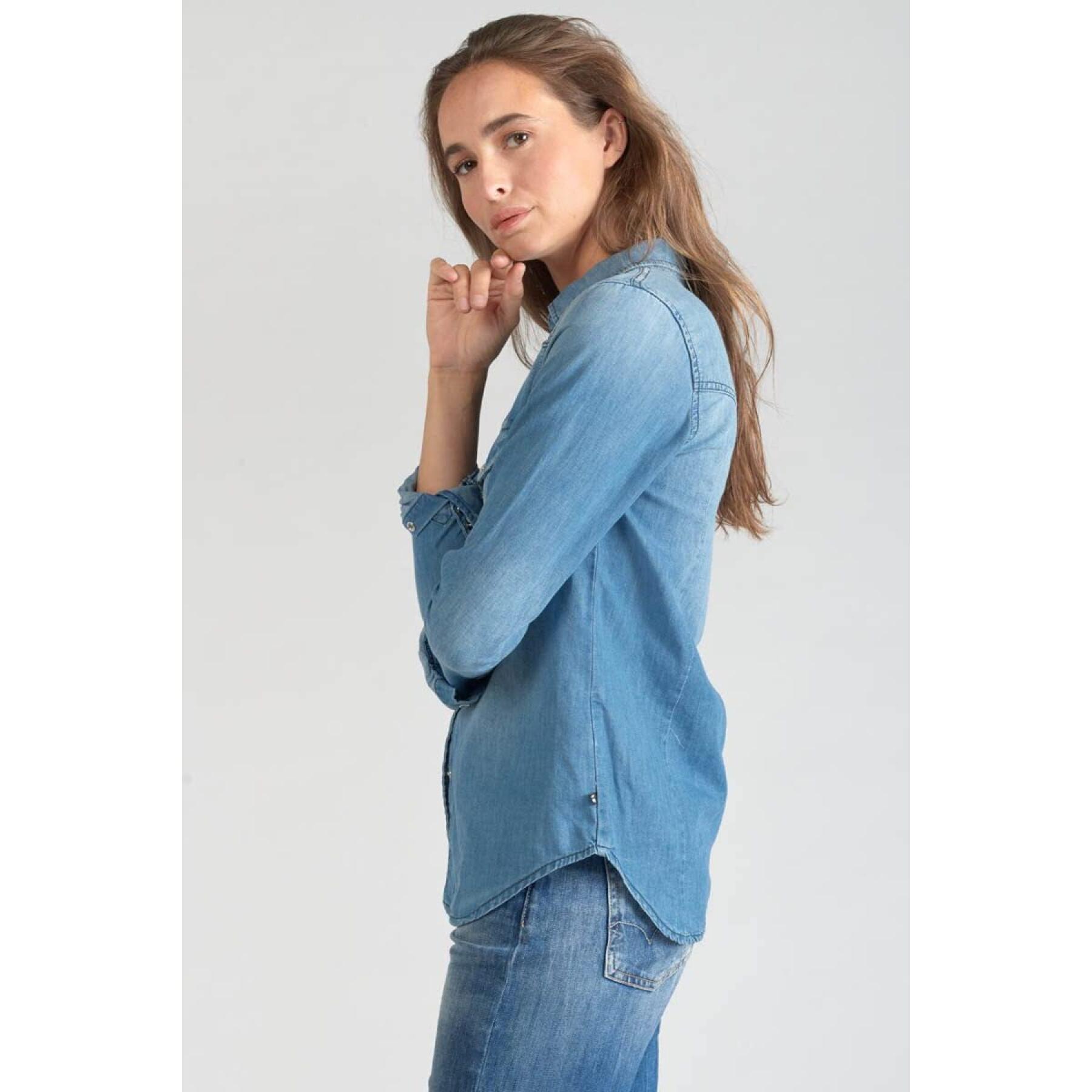 Chemise en jeans femme Le Temps des cerises Juanita