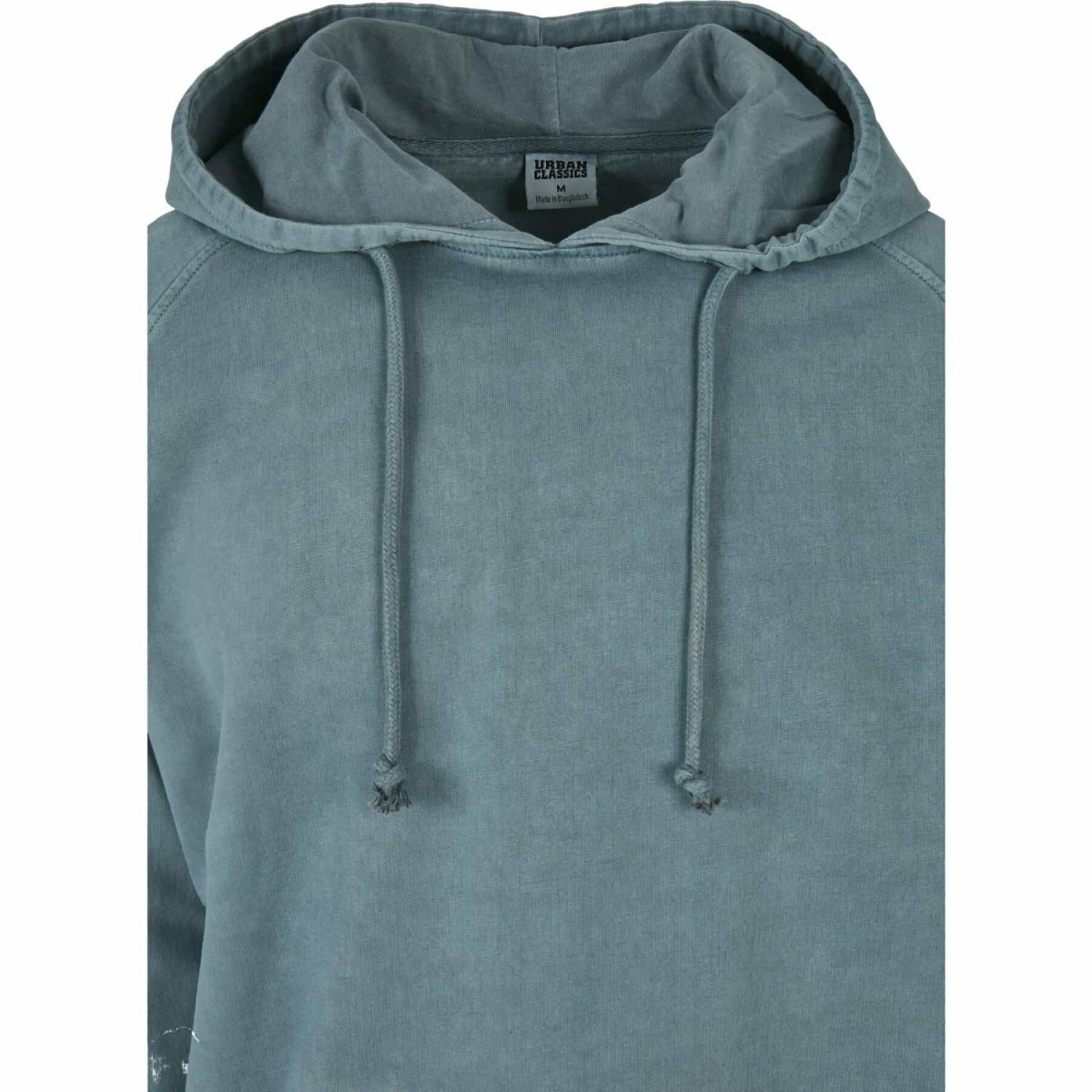 Sweatshirt à capuche Urban Classics overdyed