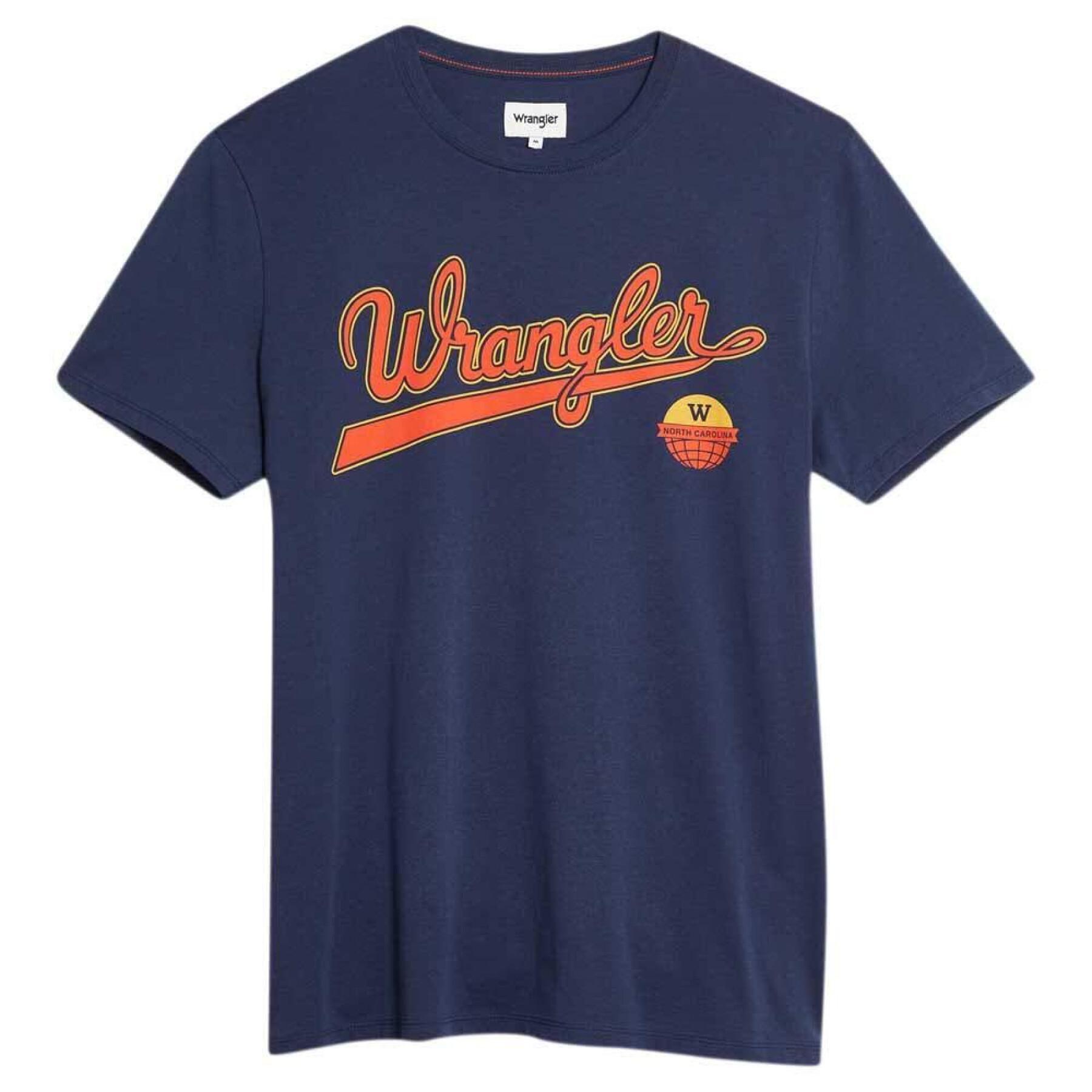 T-shirt Wrangler Globe