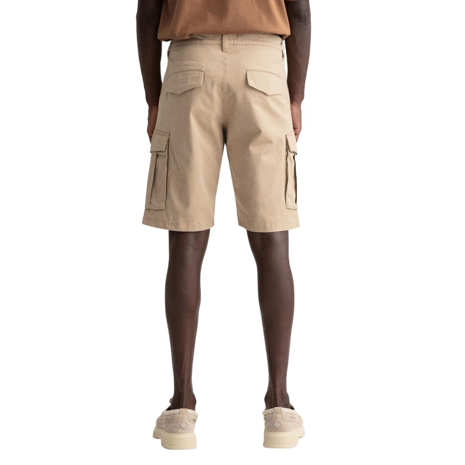 Short cargo Gant Relaxed Fit Twill